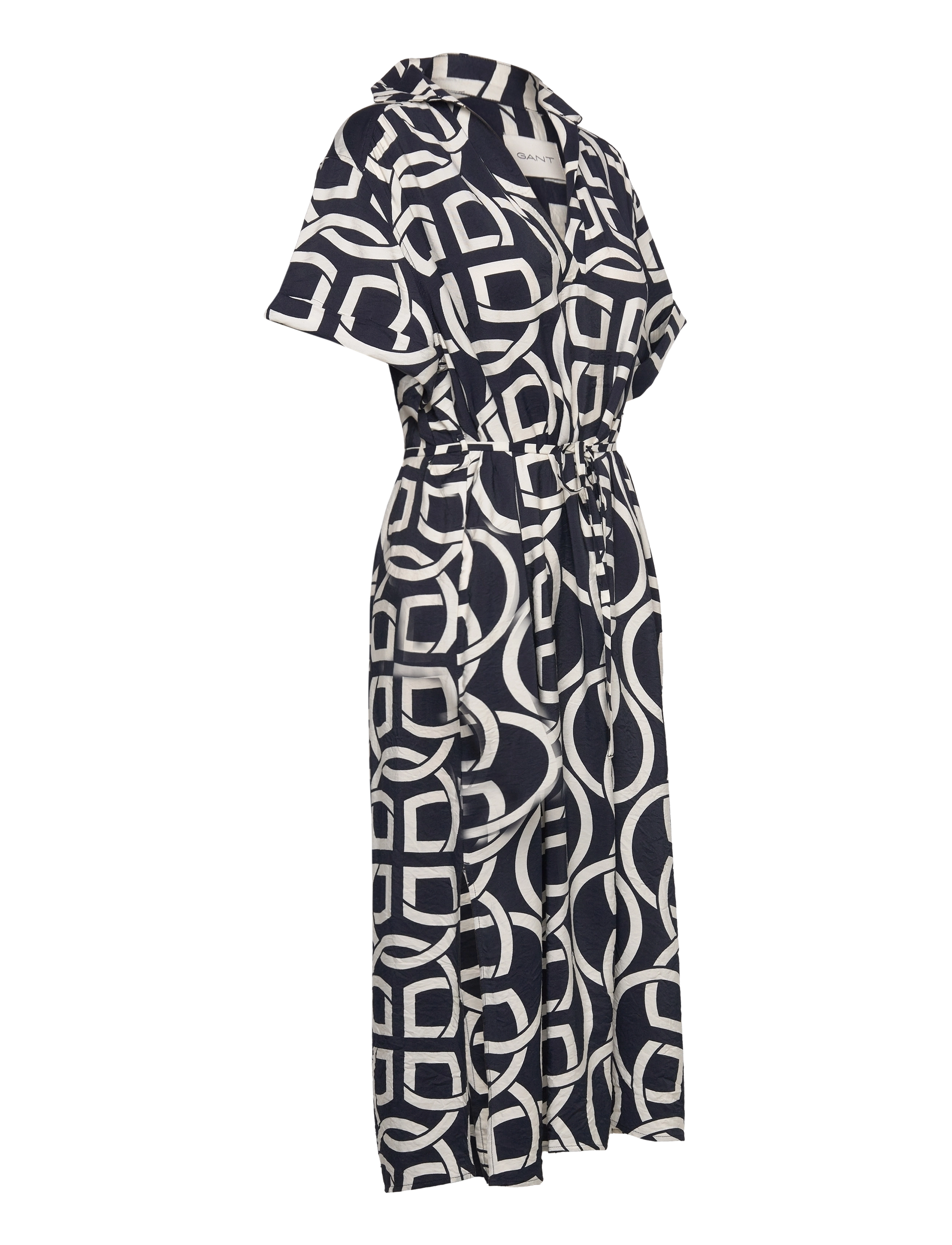 GANT - REL MONOGRAM PRINT SS CAFTAN - evening blue - 3
