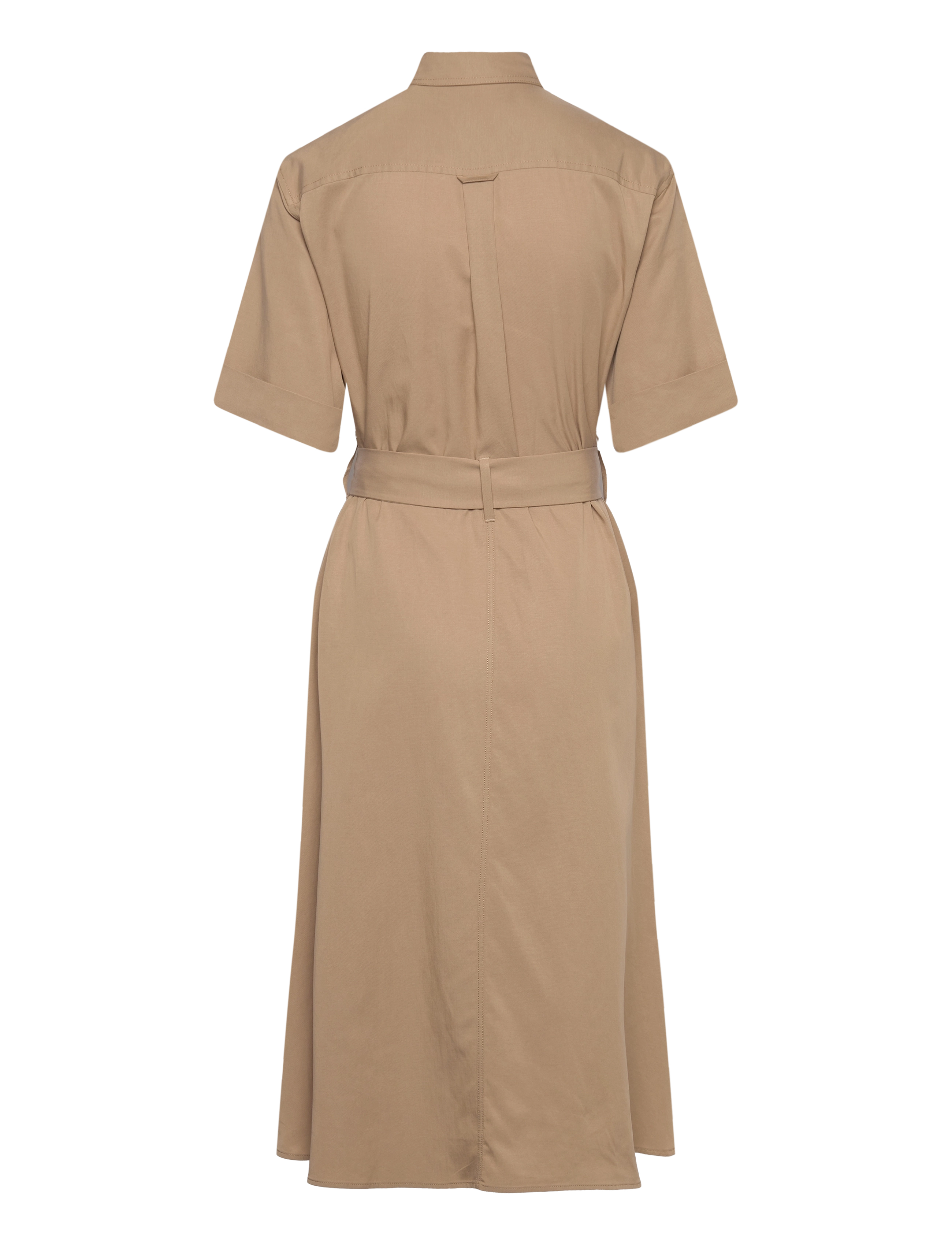 GANT - REG UTILITY SS SHIRT DRESS - dark khaki - 2
