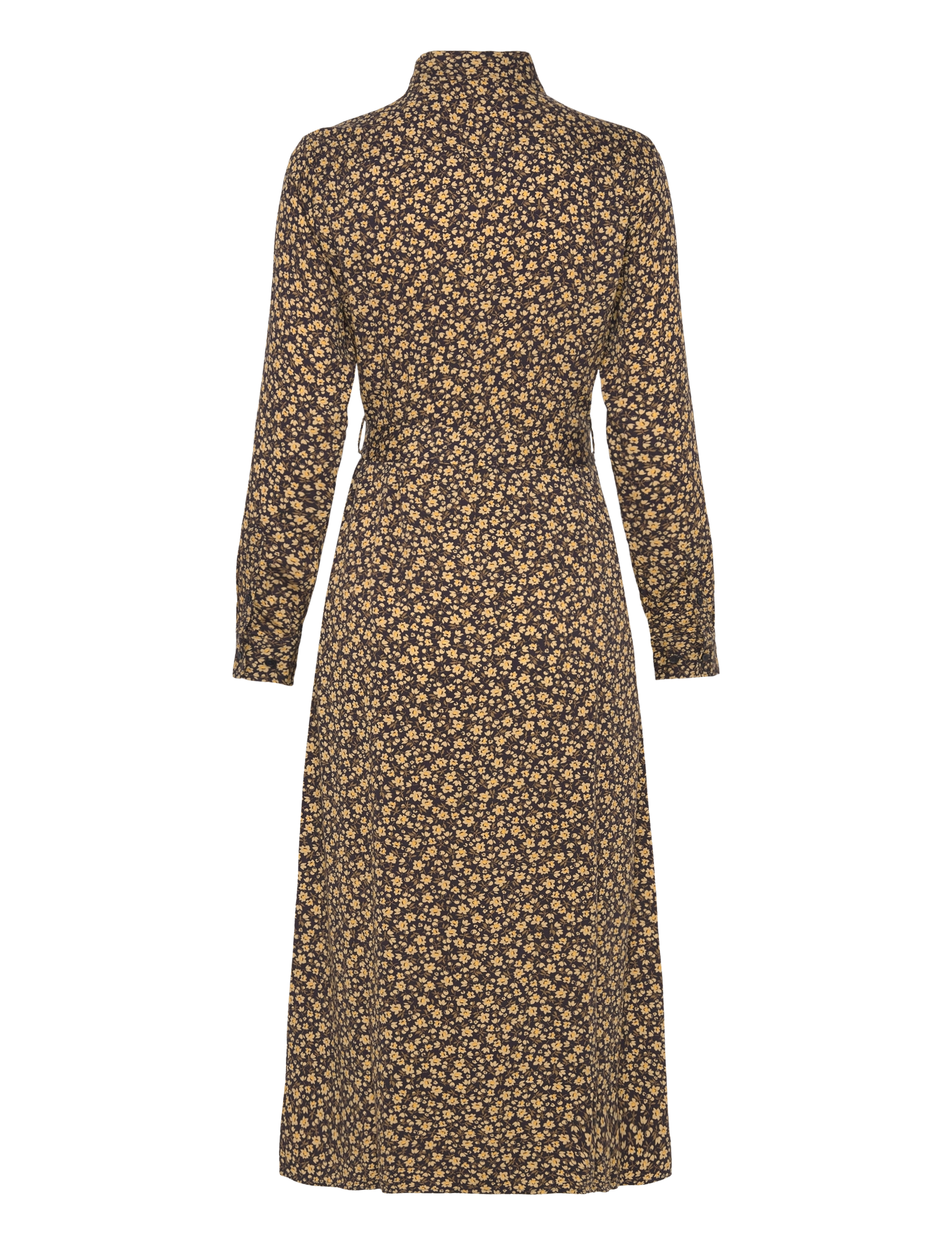 Gant - SLIM FLORAL PRINT SHIRT DRESS - hemdkleider - evening blue - 2