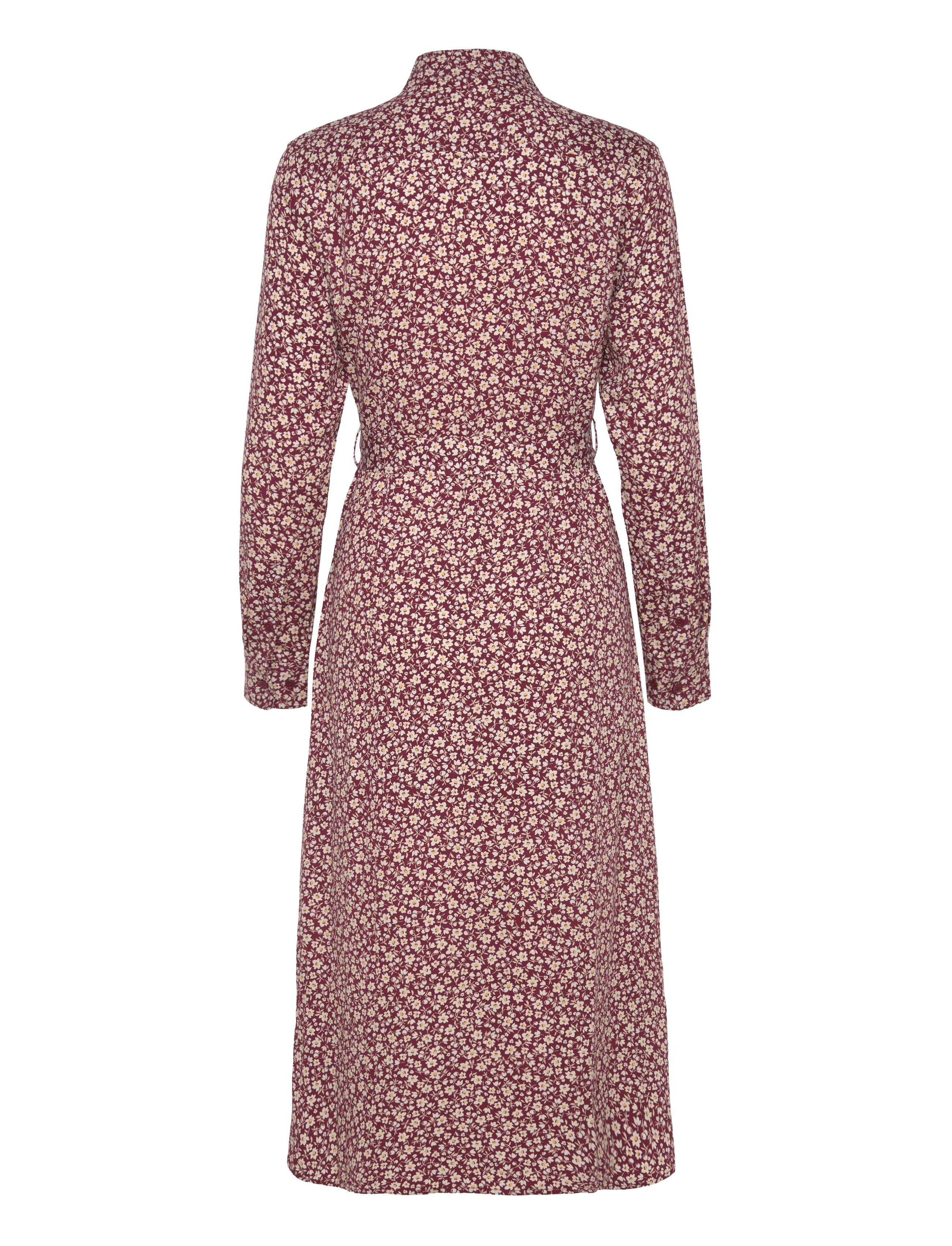 Gant - SLIM FLORAL PRINT SHIRT DRESS - skjortekjoler - plumped red - 2