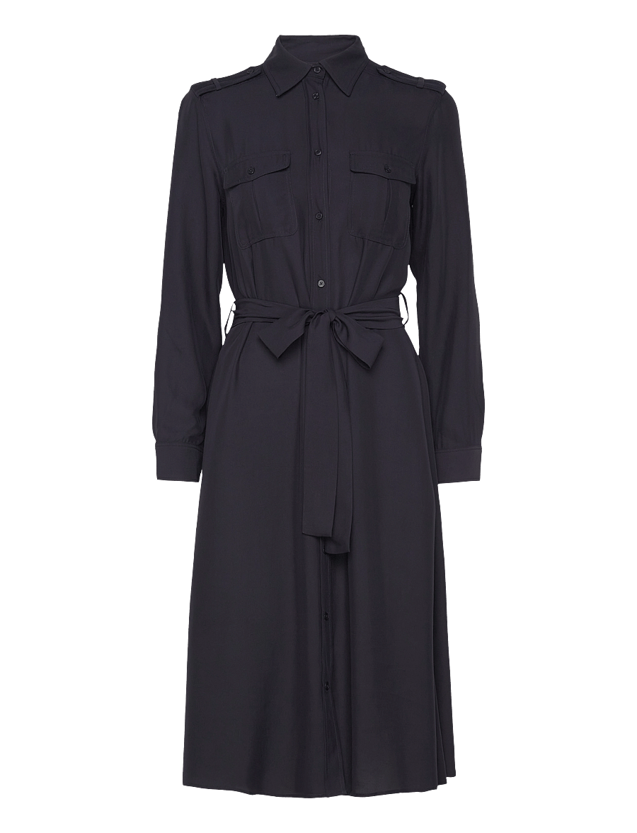 Gant - REG POCKET SHIRT DRESS - evening blue - 1