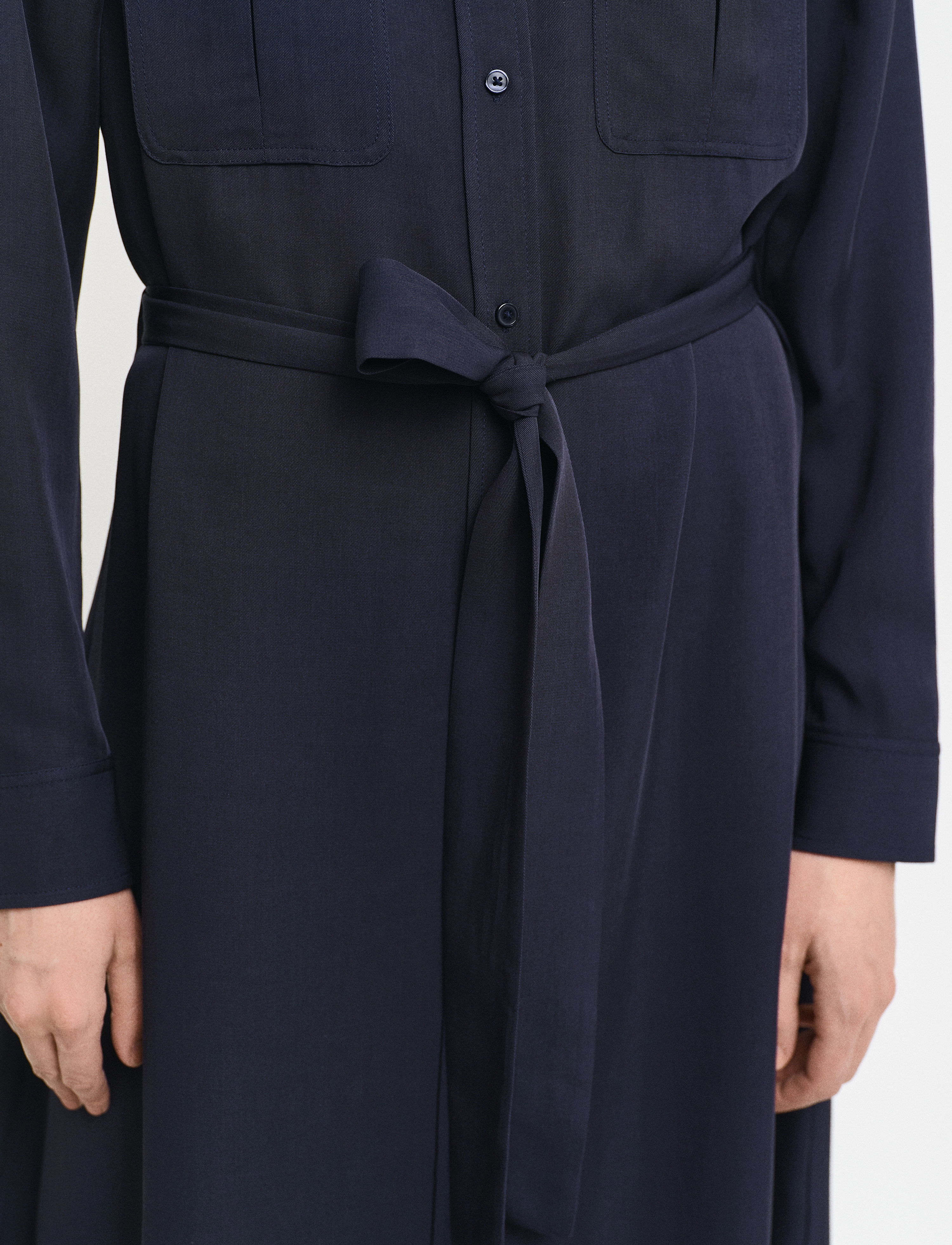 Gant - REG POCKET SHIRT DRESS - evening blue - 4
