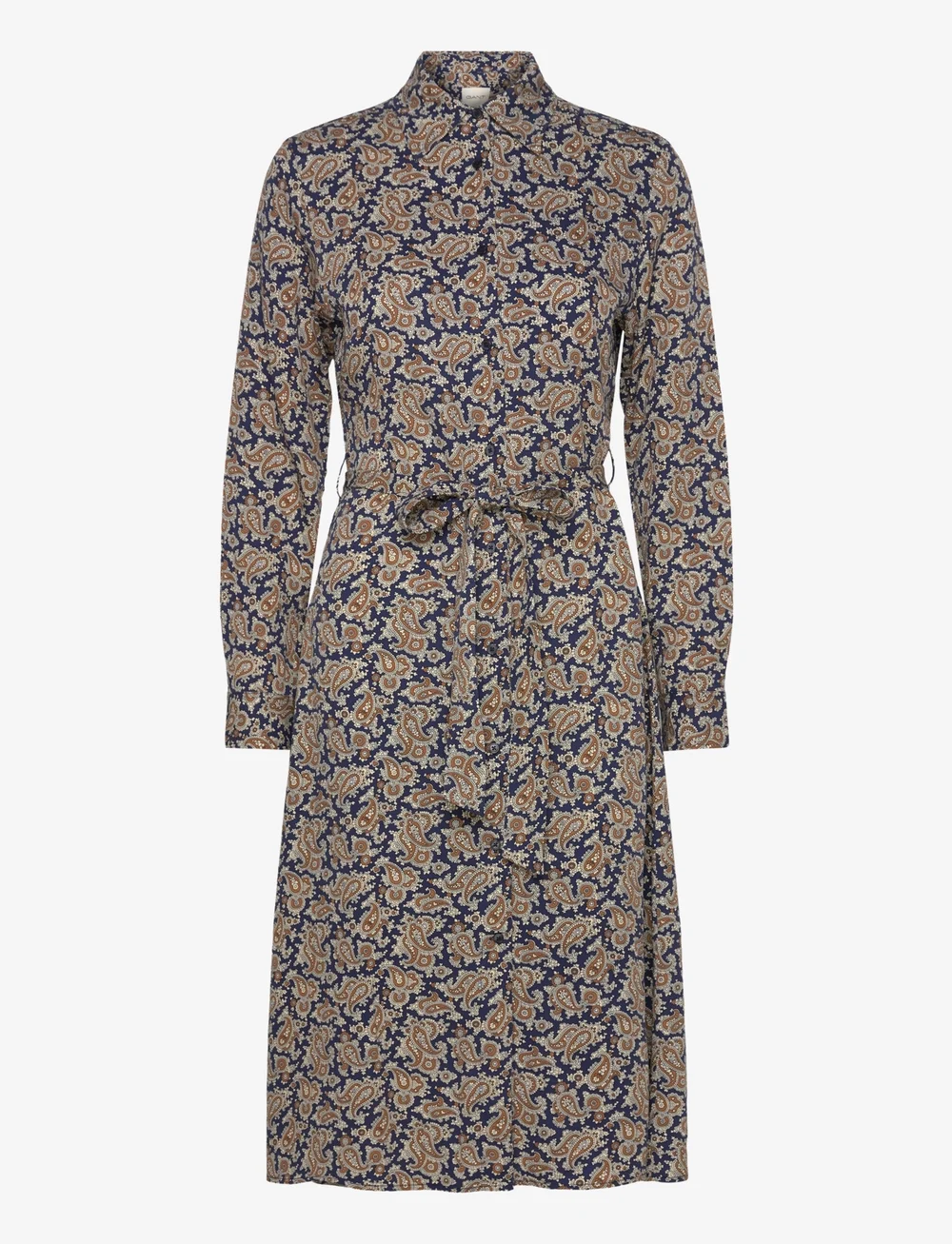 GANT - SLIM PAISLEY SHIRT DRESS - skjortekjoler - persian blue - 2