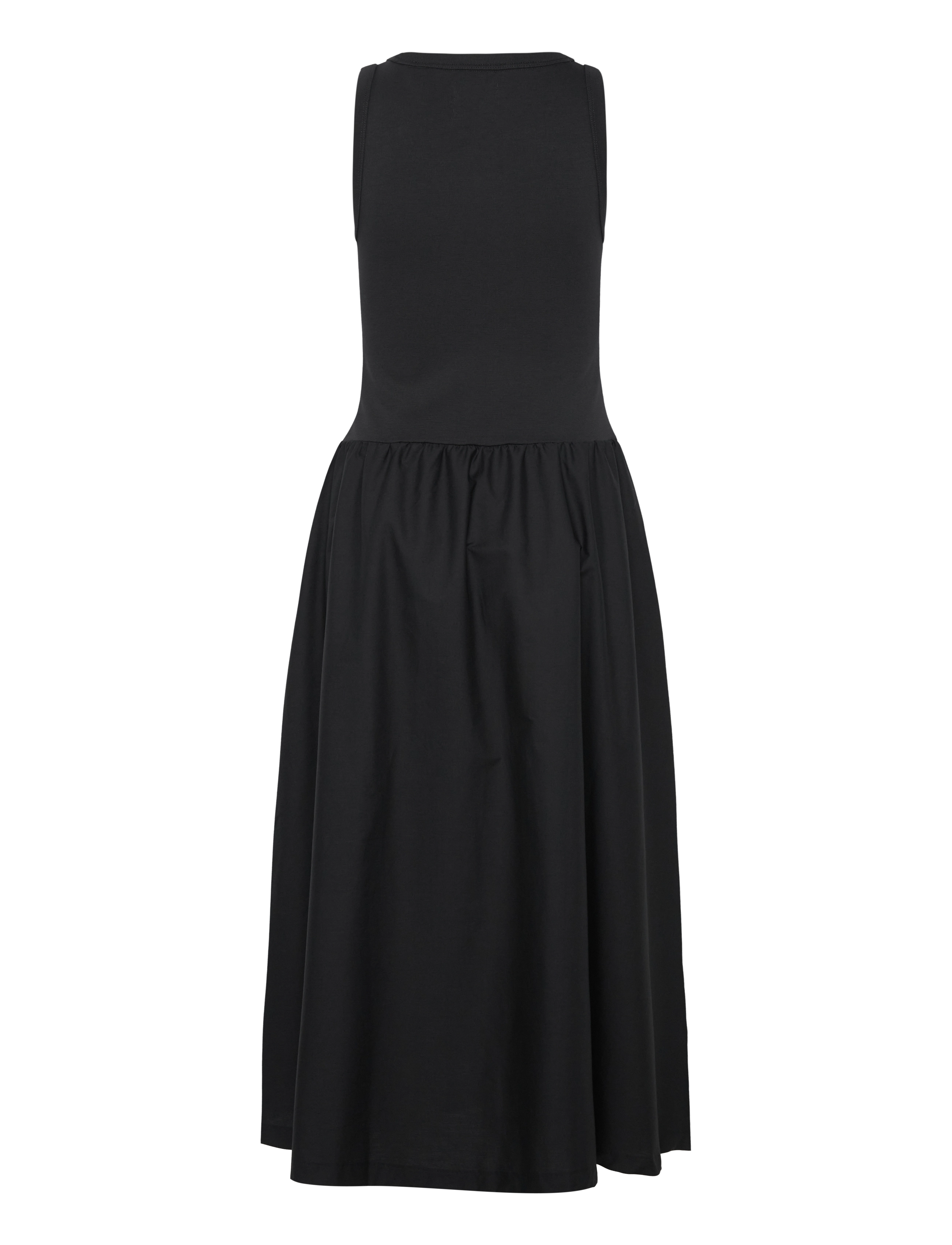 Gant - JERSEY WOVEN MIDI DRESS - konfirmation - black - 1
