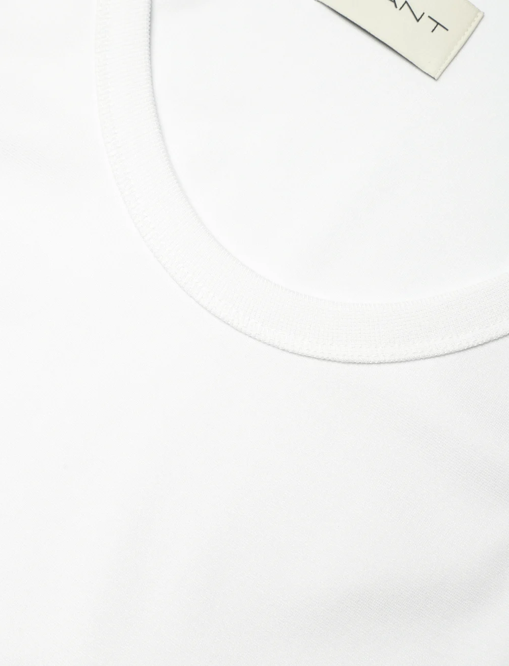 GANT - JERSEY WOVEN MIDI DRESS - konfirmation - white - 2