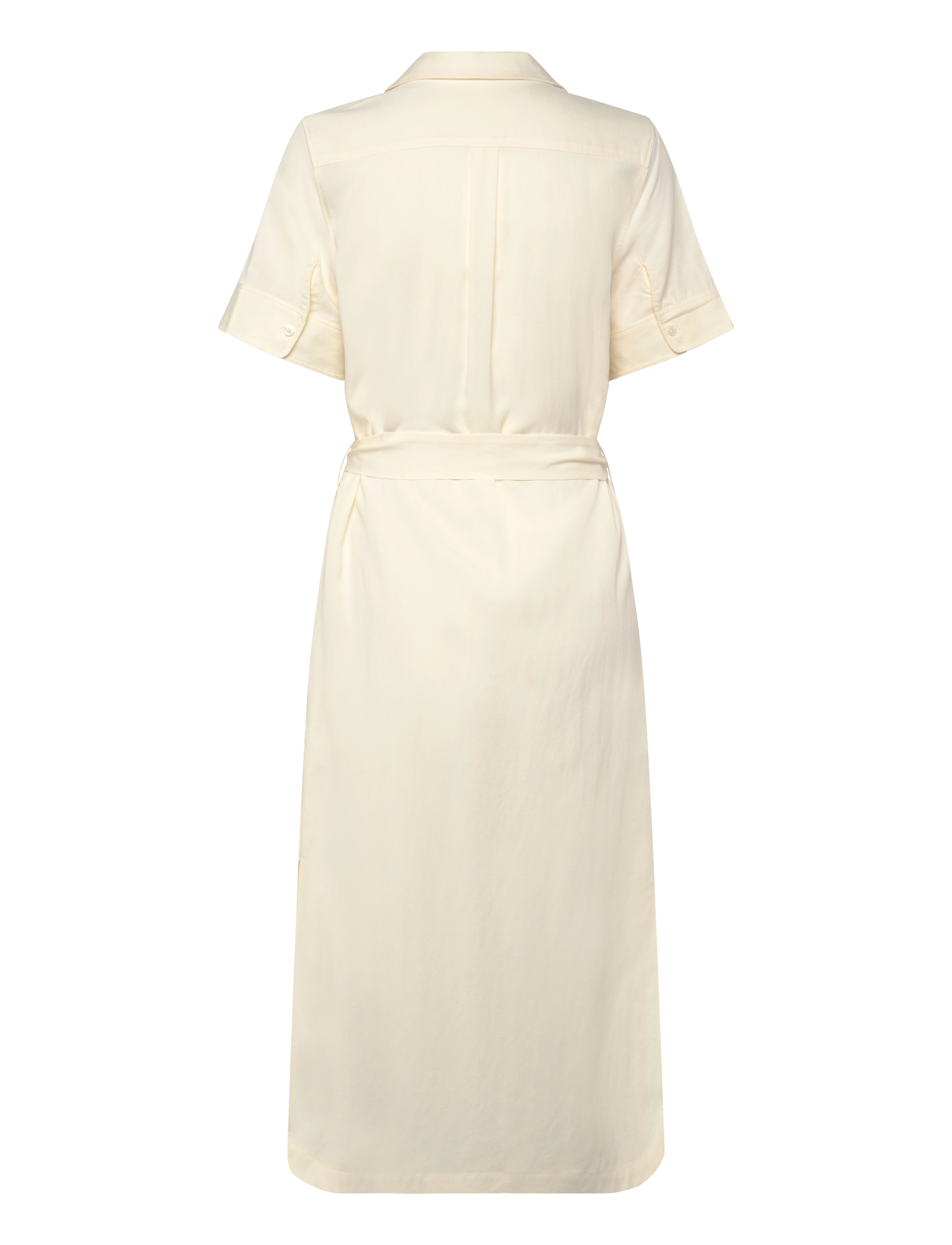 Gant - REG POCKET DRESS - hemdkleider - cream - 2