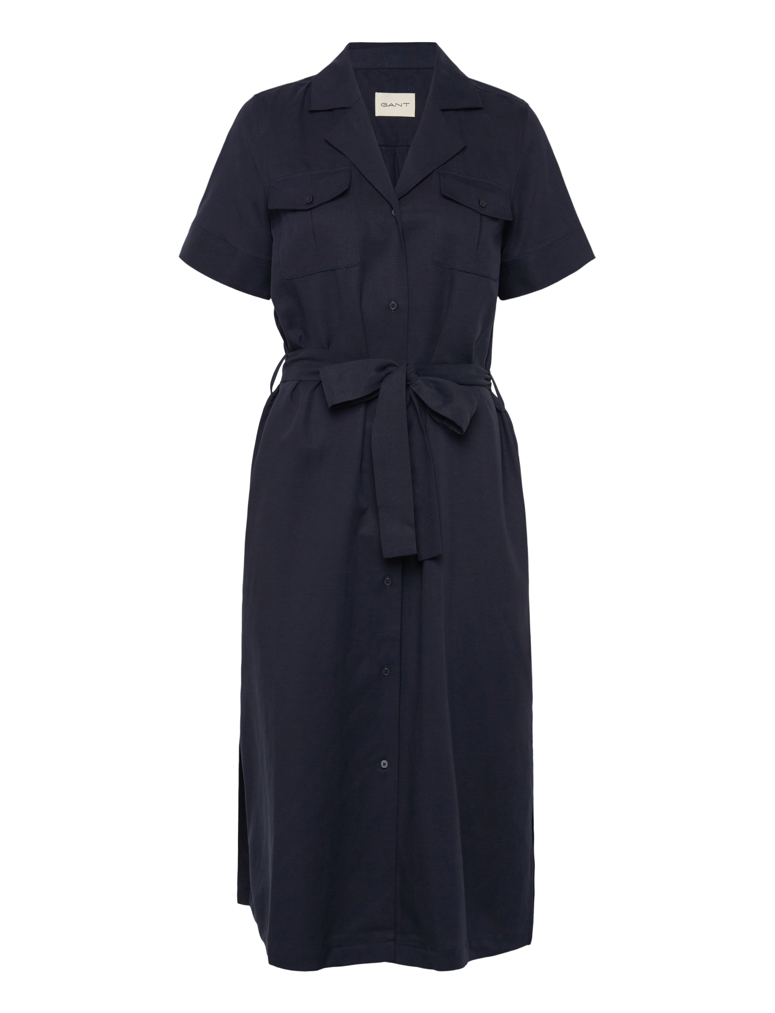 GANT Reg Pocket Kleid Navy - 36 - Damen