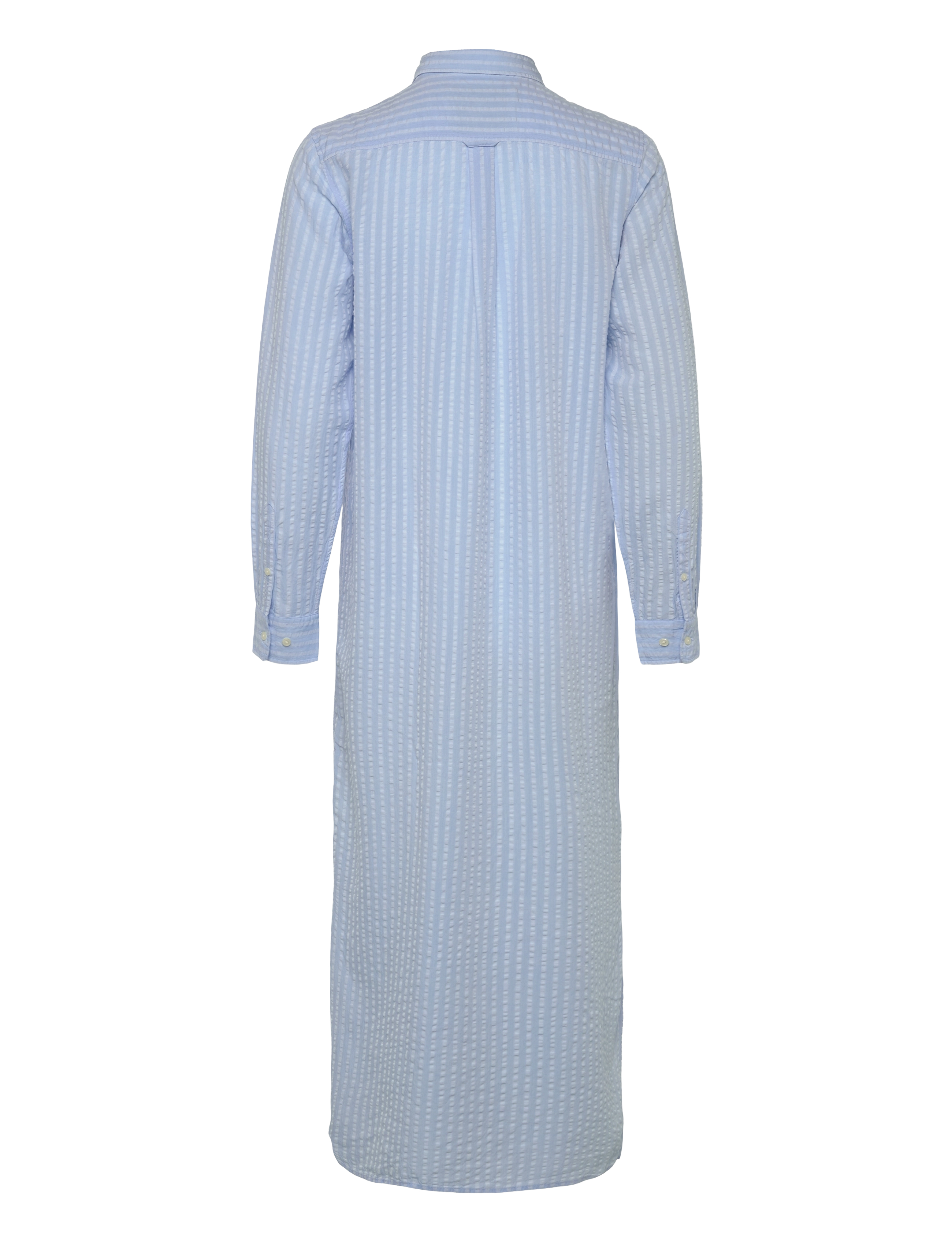 Gant - REL TONAL STRIPED SEERSUCKER DRESS - robes chemises - fresh blue - 2
