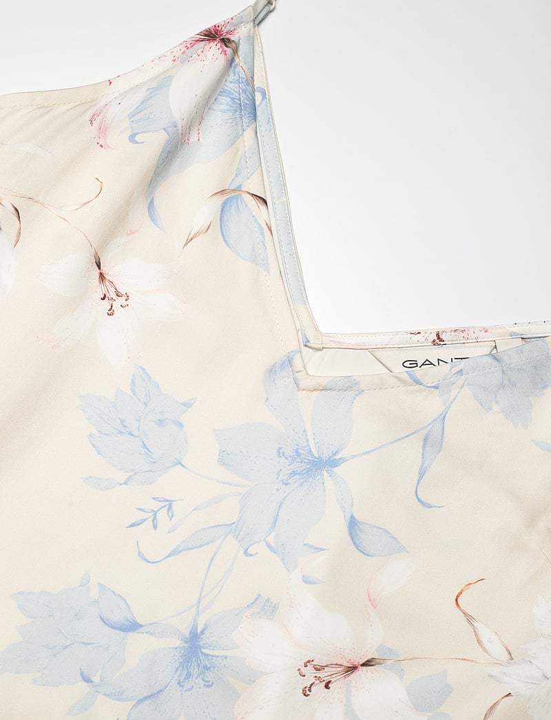 GANT - FLORAL PRINT SLIP DRESS - sommerkjoler - putty - 3