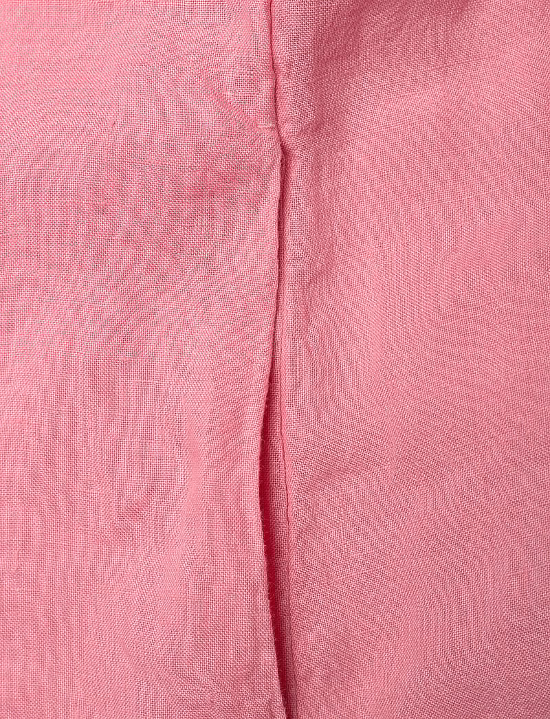 GANT - REG LINEN SS SHIRT DRESS - sukienki koszulowe - geranium pink - 3