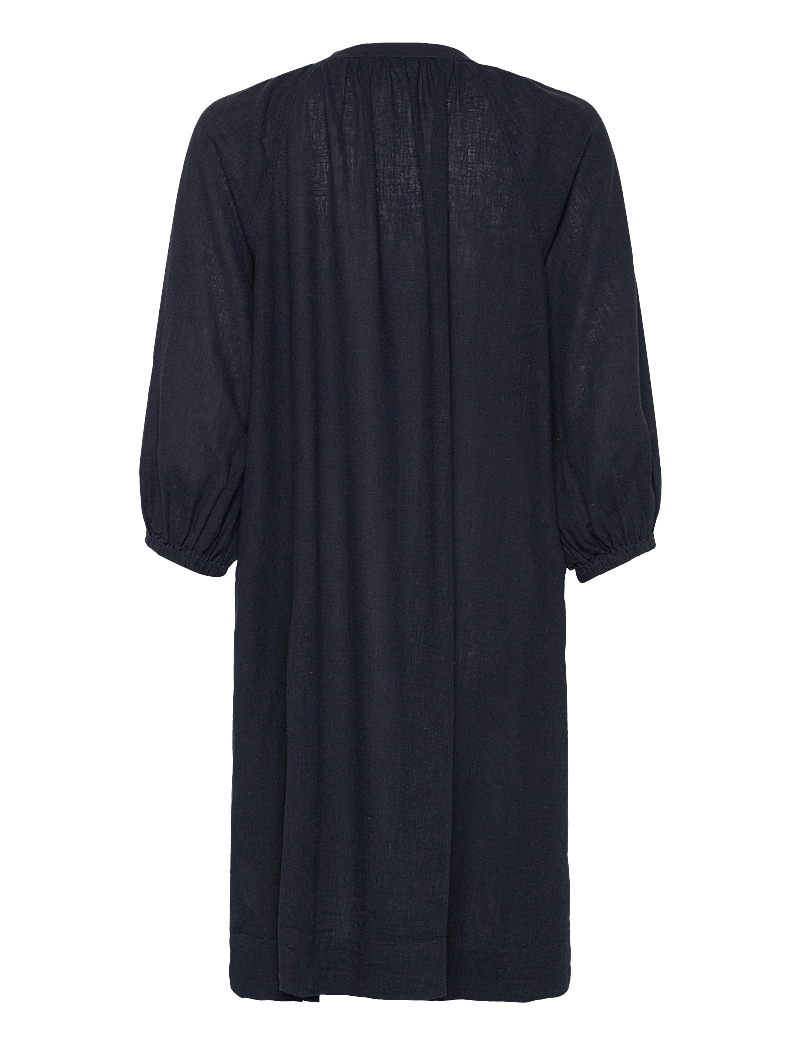 GANT - REL LINEN DRESS - shirt dresses - evening blue - 1