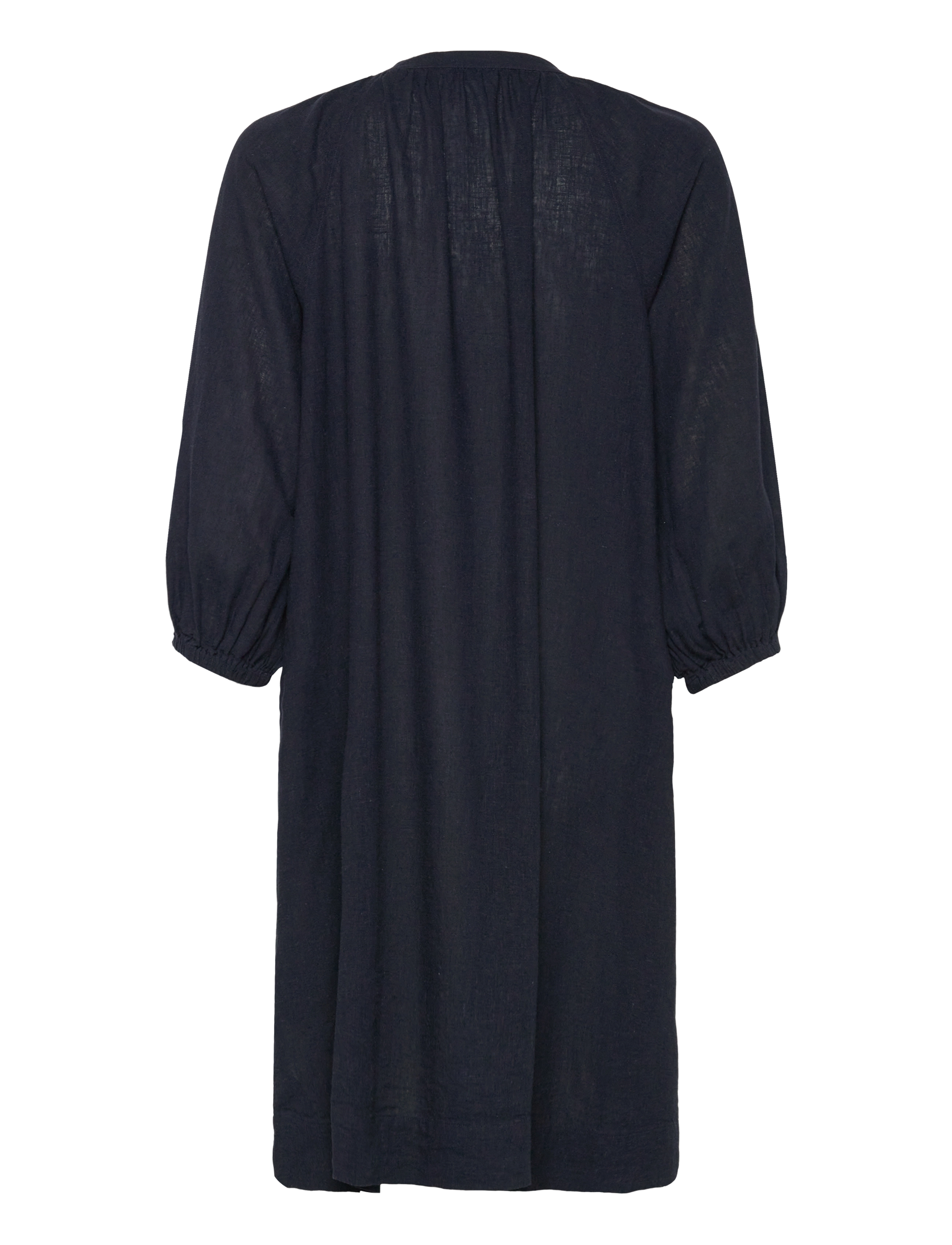 Gant - REL LINEN DRESS - shirt dresses - evening blue - 2