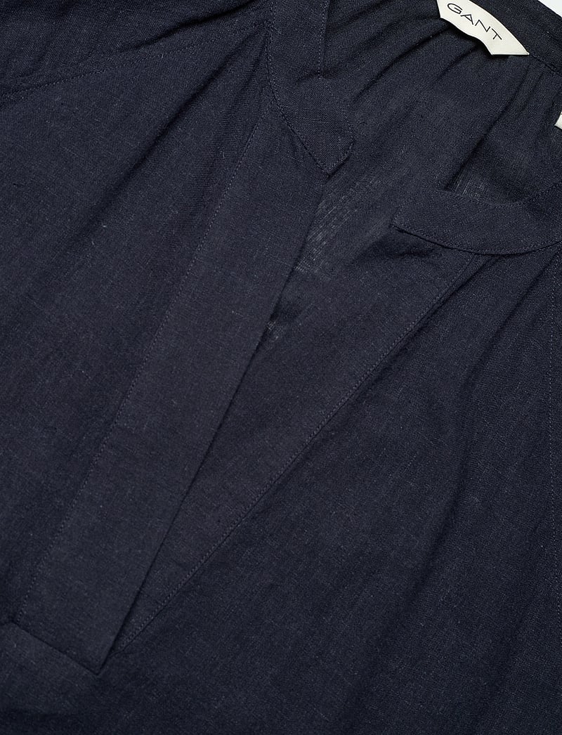 GANT - REL LINEN DRESS - shirt dresses - evening blue - 2