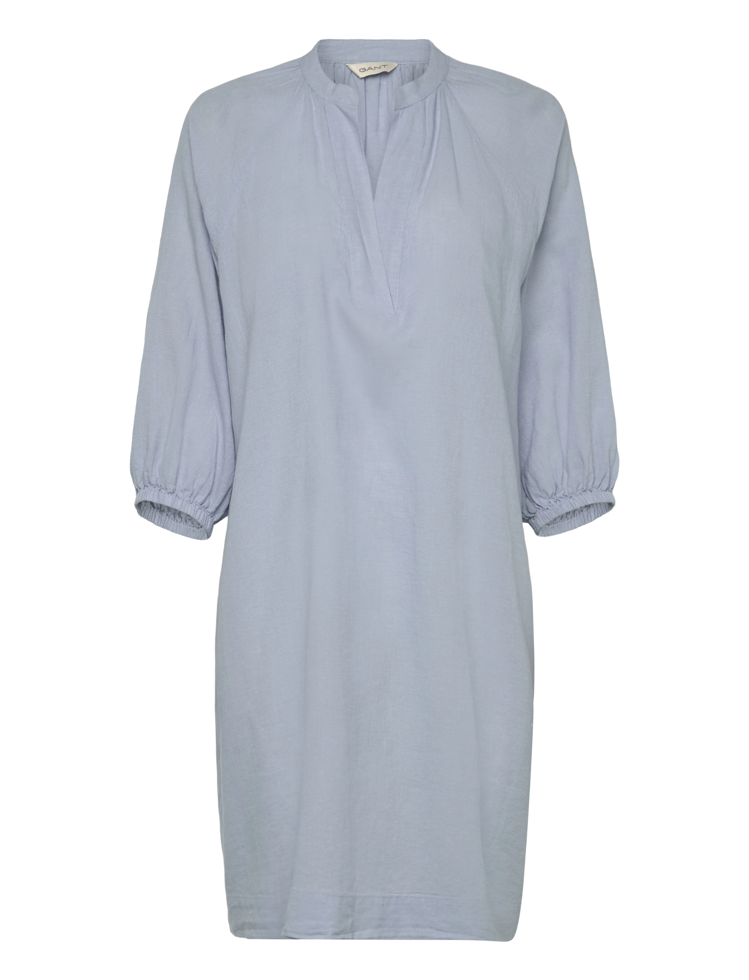 Gant REL LINEN DRESS - Kleider - LIGHT BLUE / blue