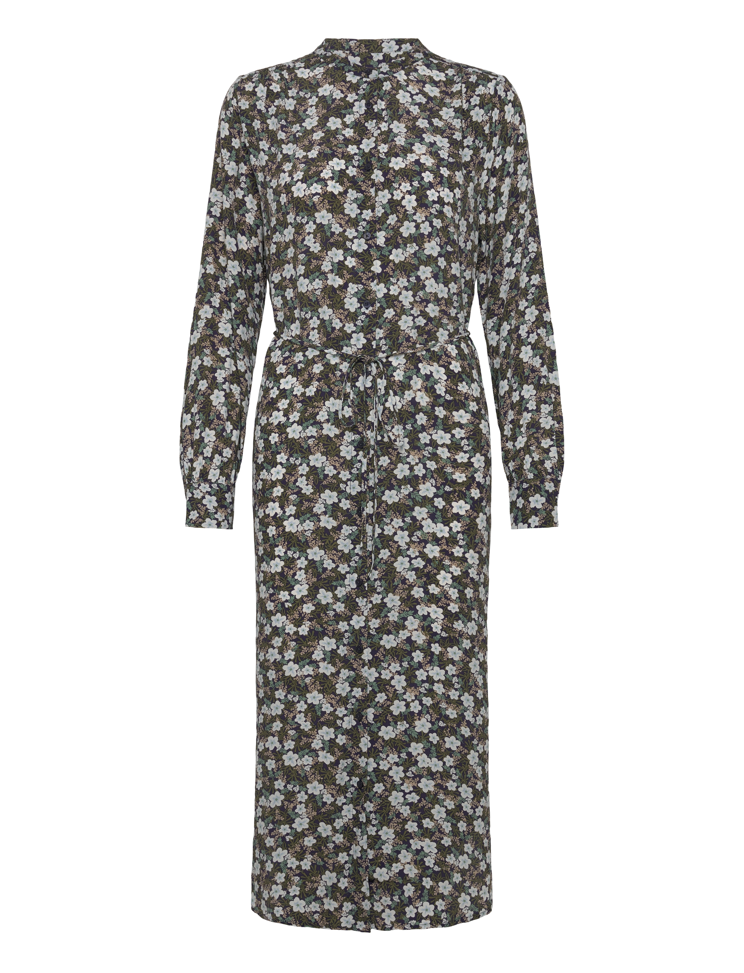 GANT REG FLORAL PRINT DRESS - GANT - CLASSIC BLUE / multi