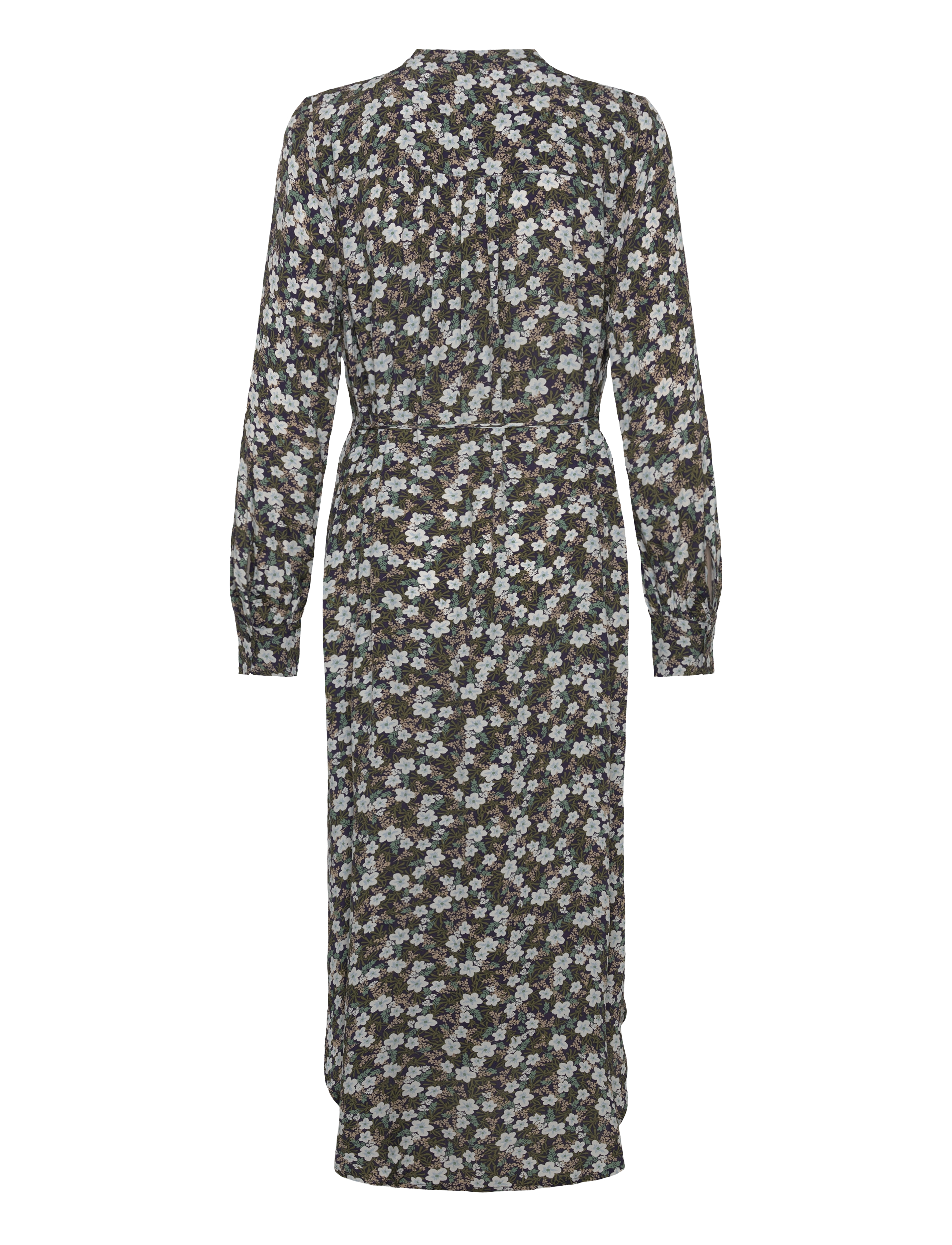 Gant - REG FLORAL PRINT DRESS - midi kjoler - classic blue - 2