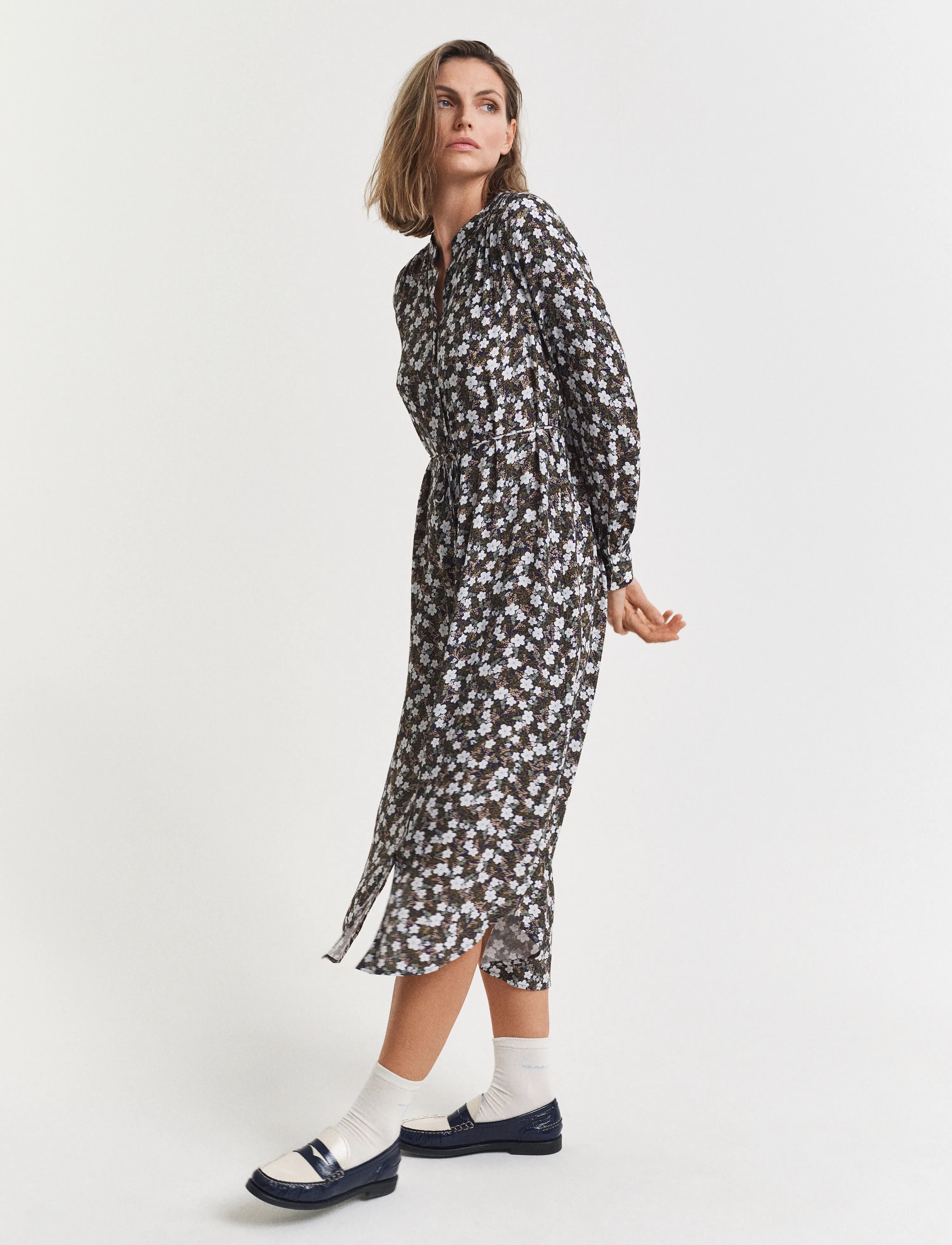 Gant Reg Floral Print Dress, 40, Dresses, Mehrfarbig/gemustert - Knee-length & Midi, Frauen
