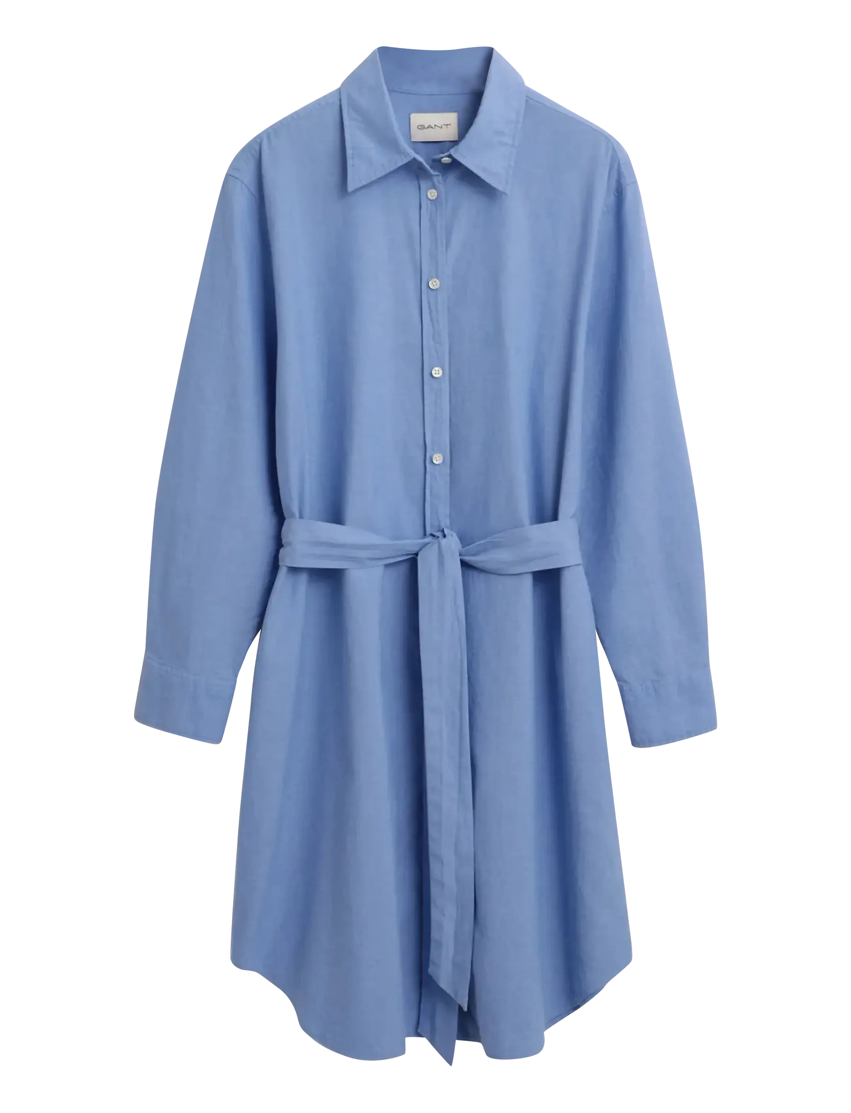 GANT REL LUXURY OXFORD SHIRT DRESS - GANT - PERFECT BLUE / blue