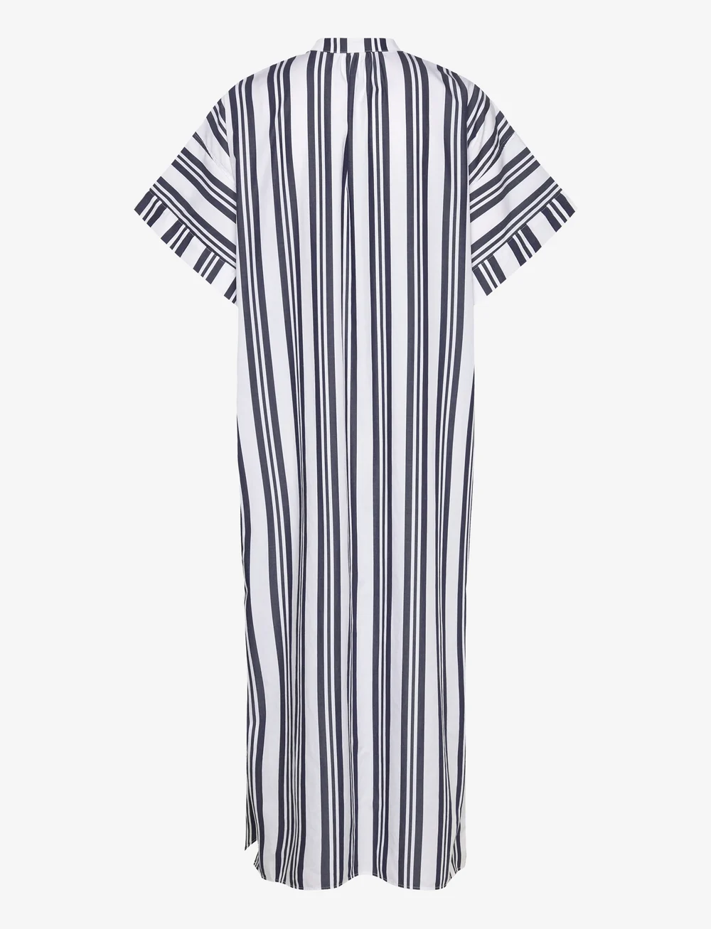 GANT - OS STRIPED CAFTAN DRESS - shirt dresses - classic blue - 1