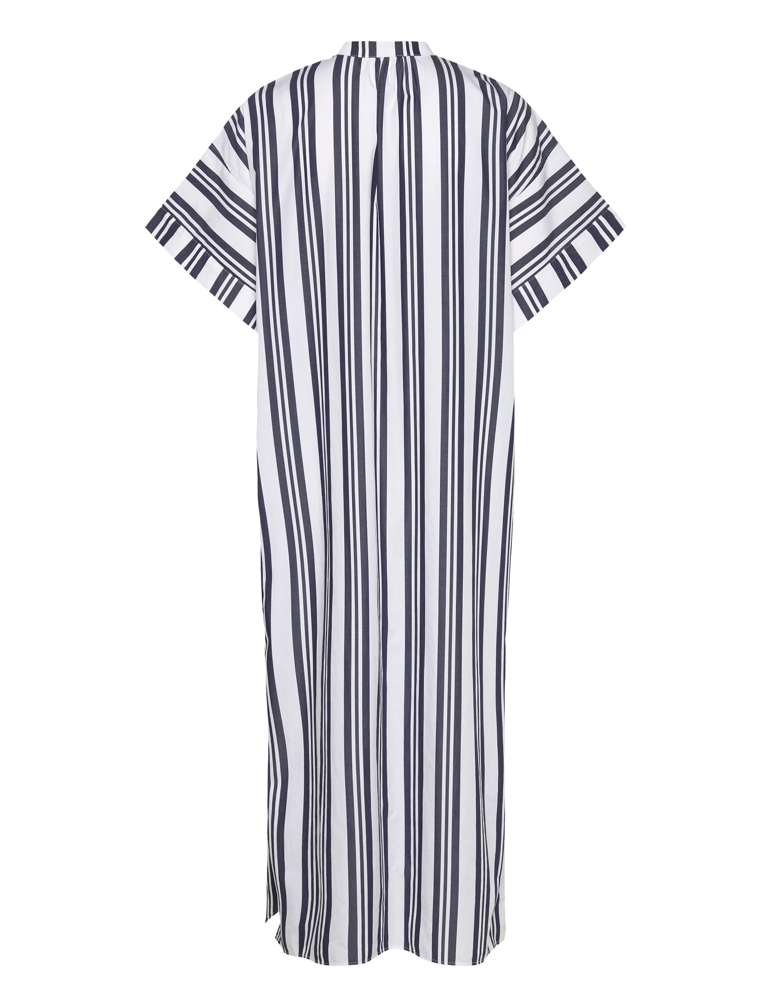 Gant - OS STRIPED CAFTAN DRESS - shirt dresses - classic blue - 1