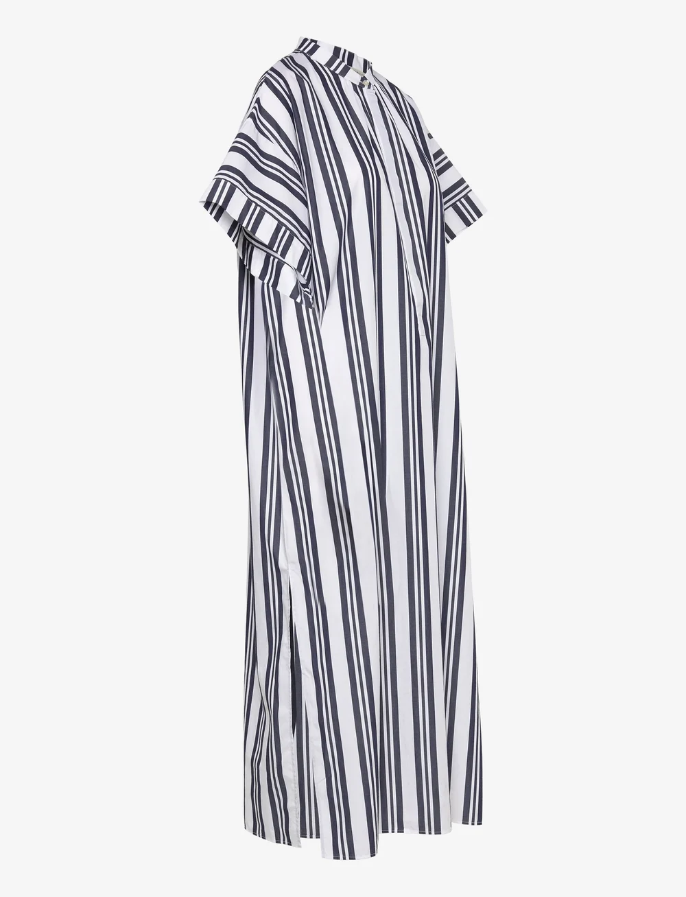 GANT - OS STRIPED CAFTAN DRESS - shirt dresses - classic blue - 3