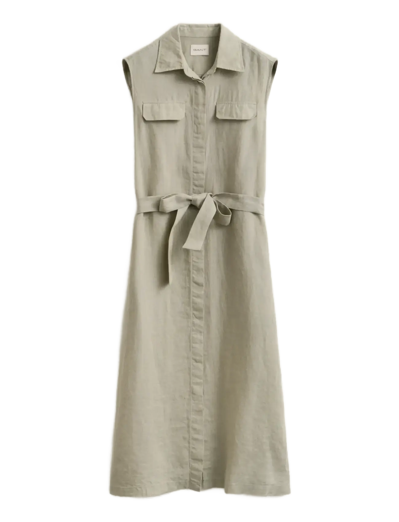 Gant LINEN SLEEVELESS DRESS - Särkkleidid - COUNTRY BEIGE / beige