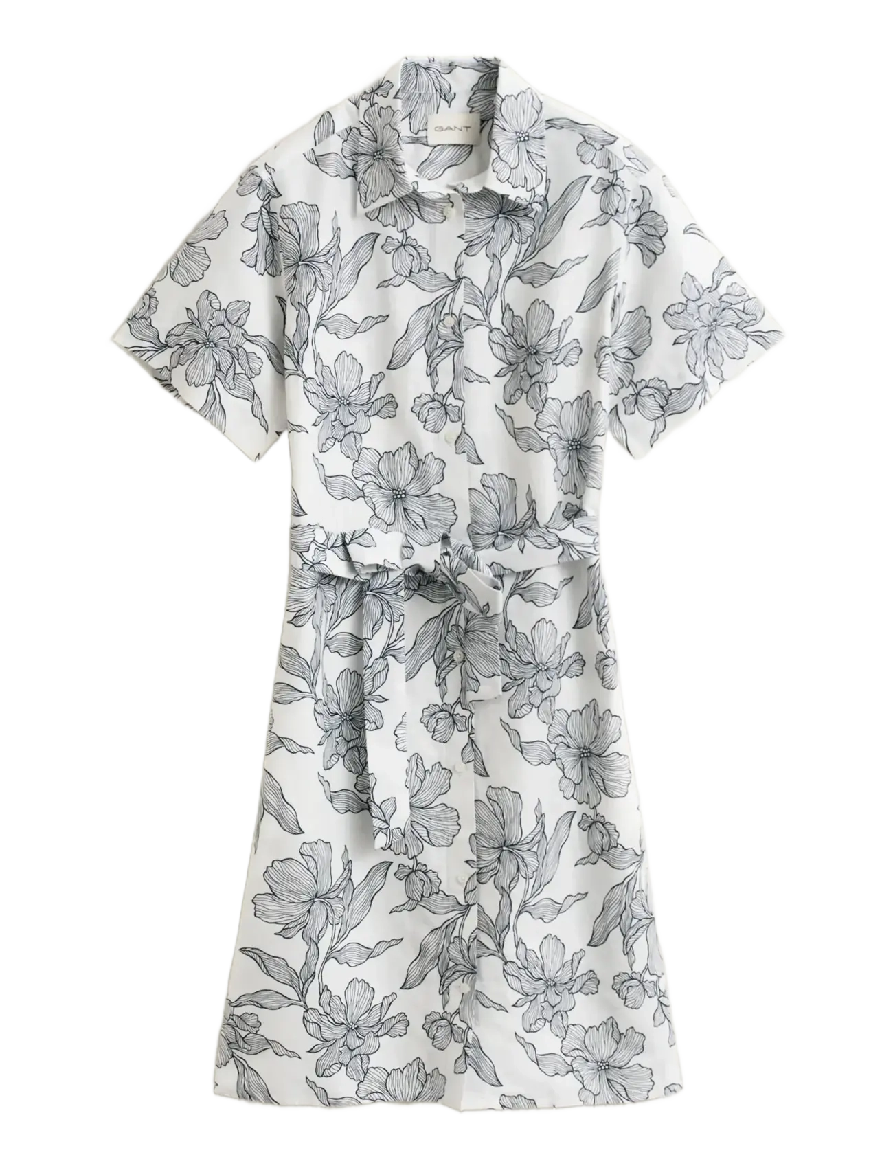Gant - Floral Print Linen Ss