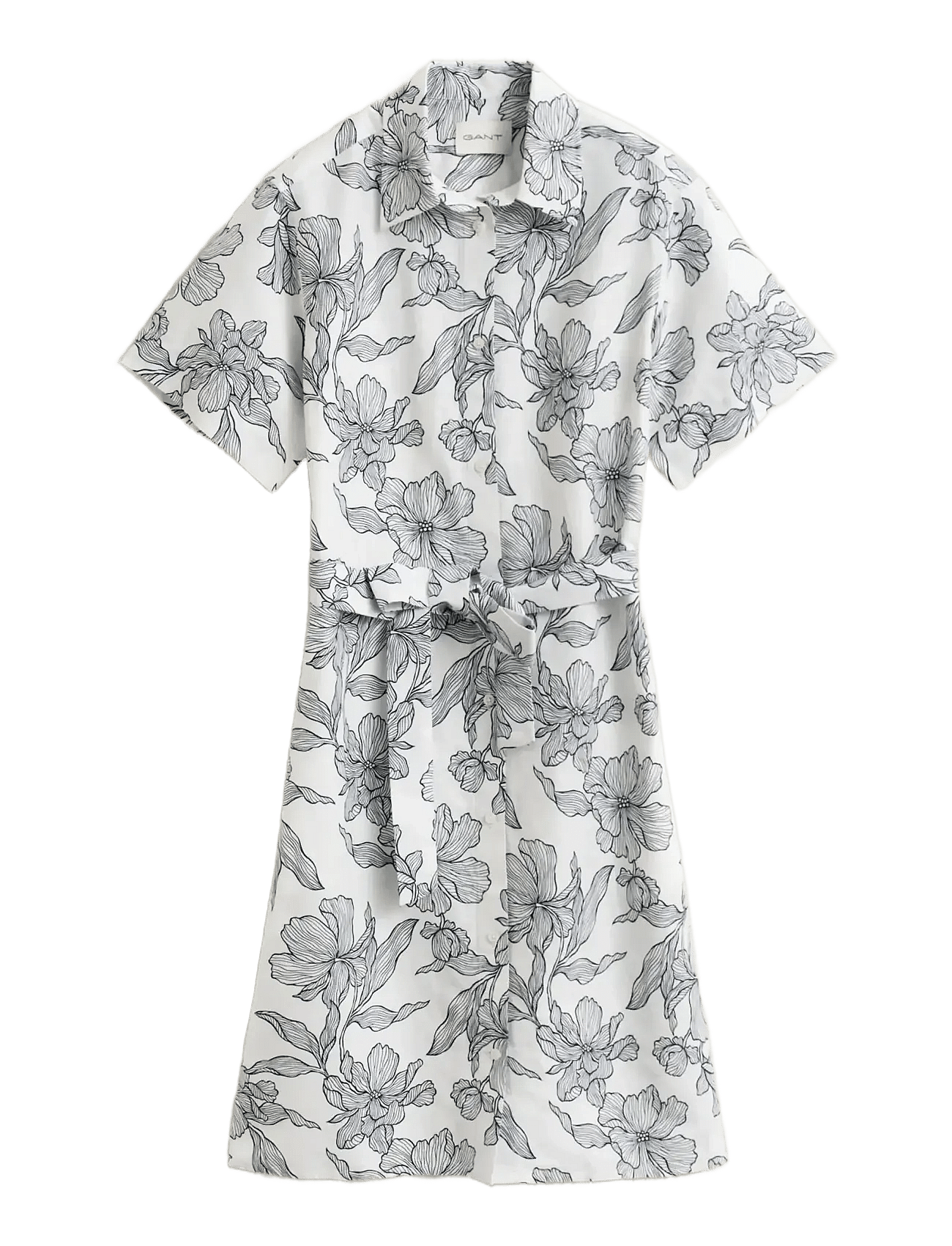 Gant - Floral Print Linen Ss