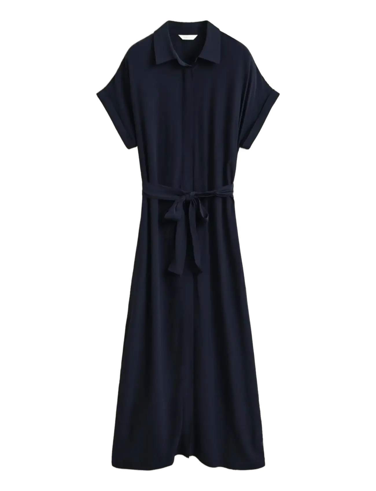 Gant - CAP SLEEVE SHIRT DRESS - shirt dresses - evening blue - 1
