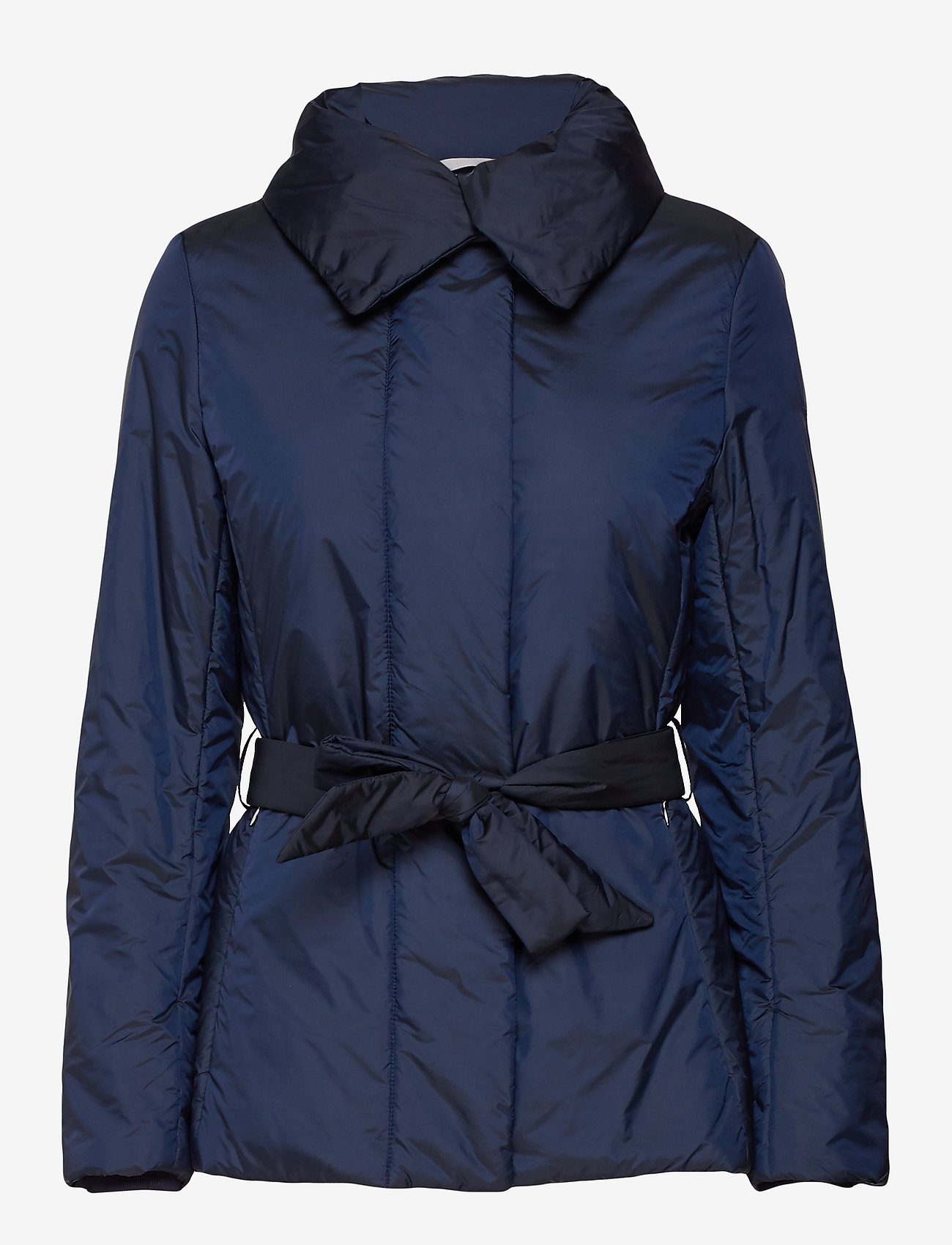 GANT - O1. PADDED BELTED JACKET - evening blue - 1