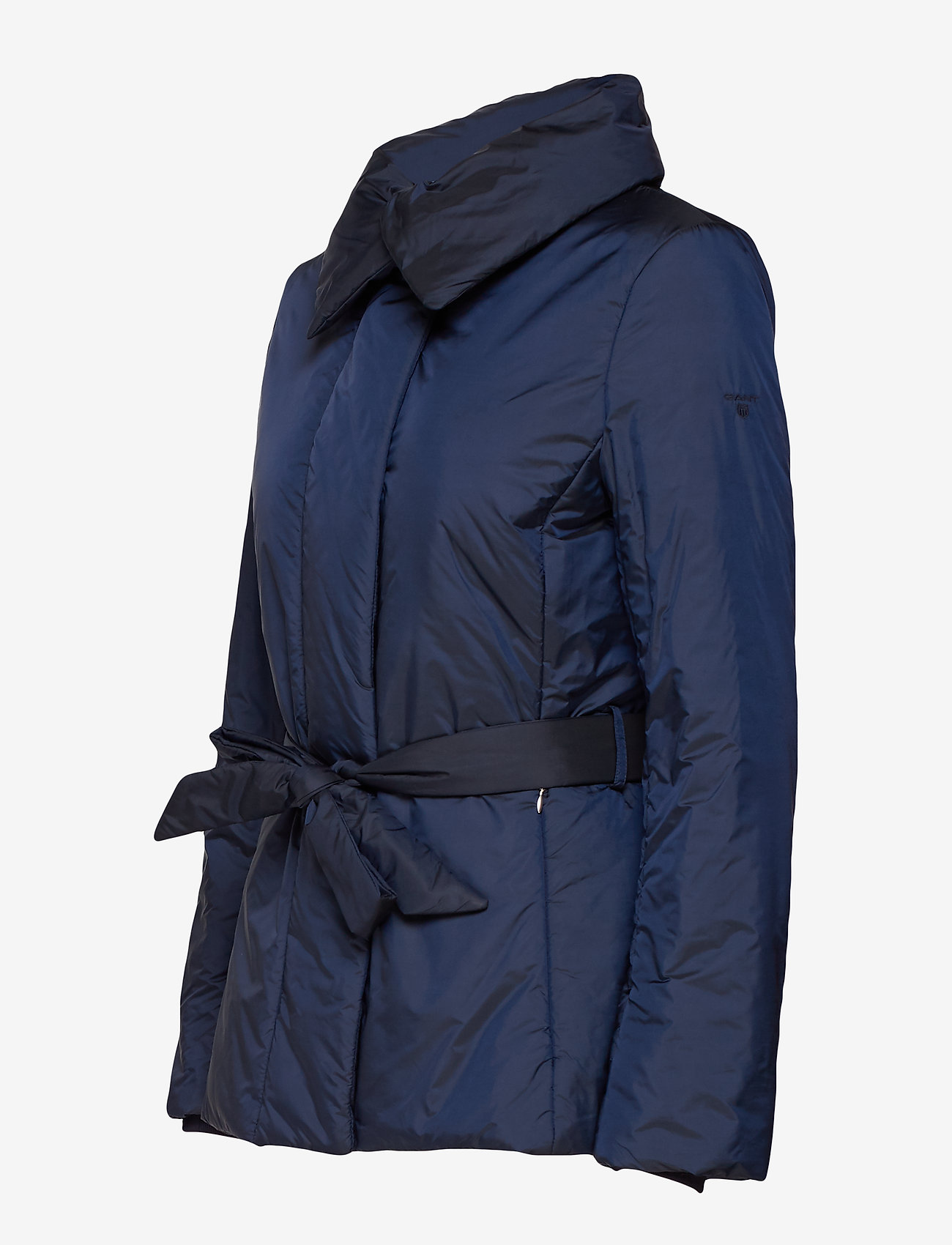 GANT - O1. PADDED BELTED JACKET - evening blue - 3