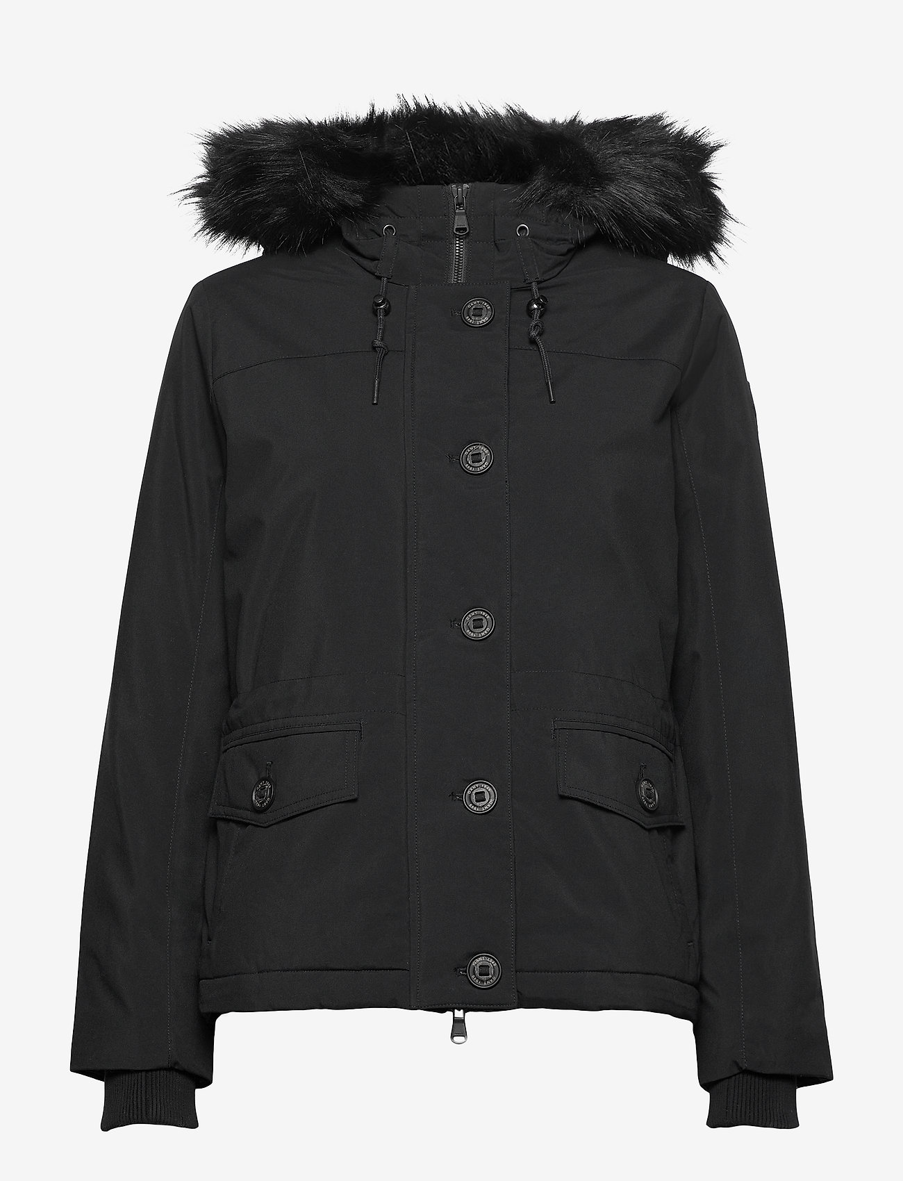 GANT - D2. ARCTIC JACKET - ytterkläder - black - 0