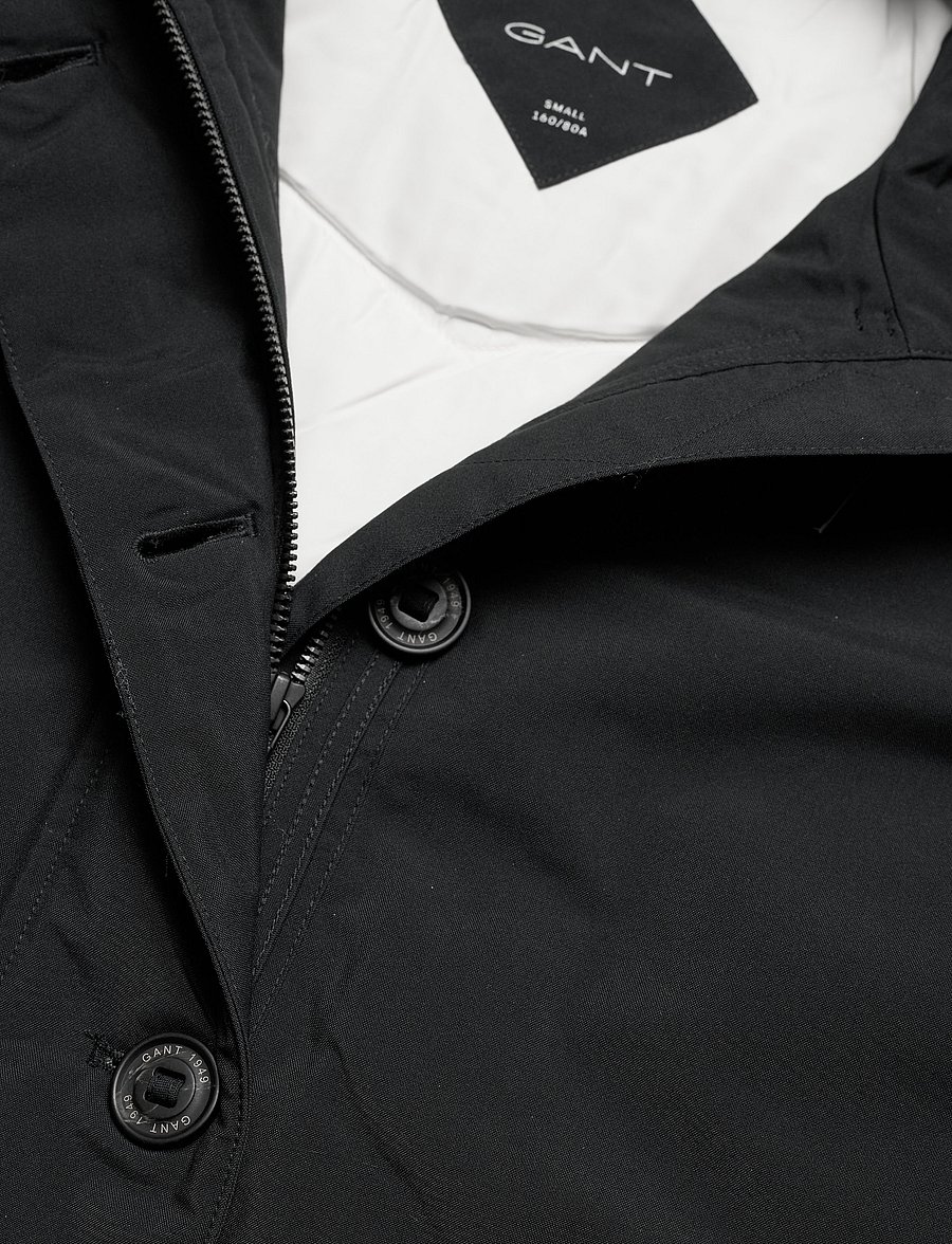 Gant - D2. ARCTIC JACKET - viršutiniai drabužiai - black - 2