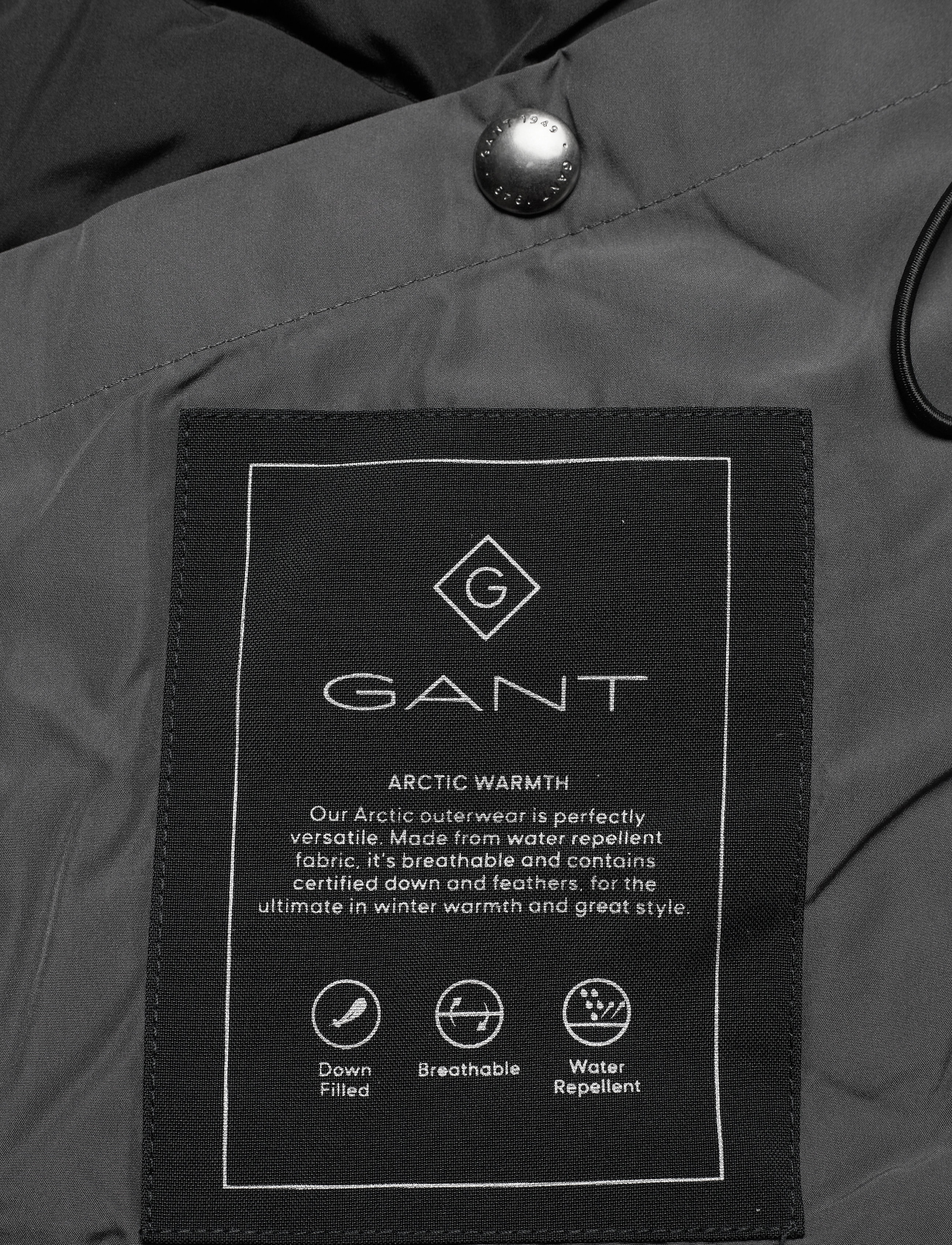Gant - D2. ARCTIC JACKET - winterjacken - black - 5