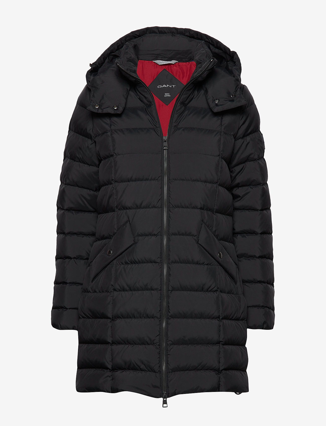 GANT - D2. CLASSIC DOWN LONG JACKET - black - 0