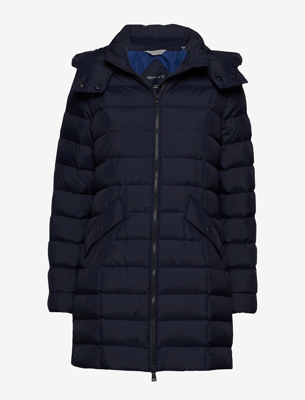 D2. CLASSIC DOWN LONG JACKET - EVENING BLUE