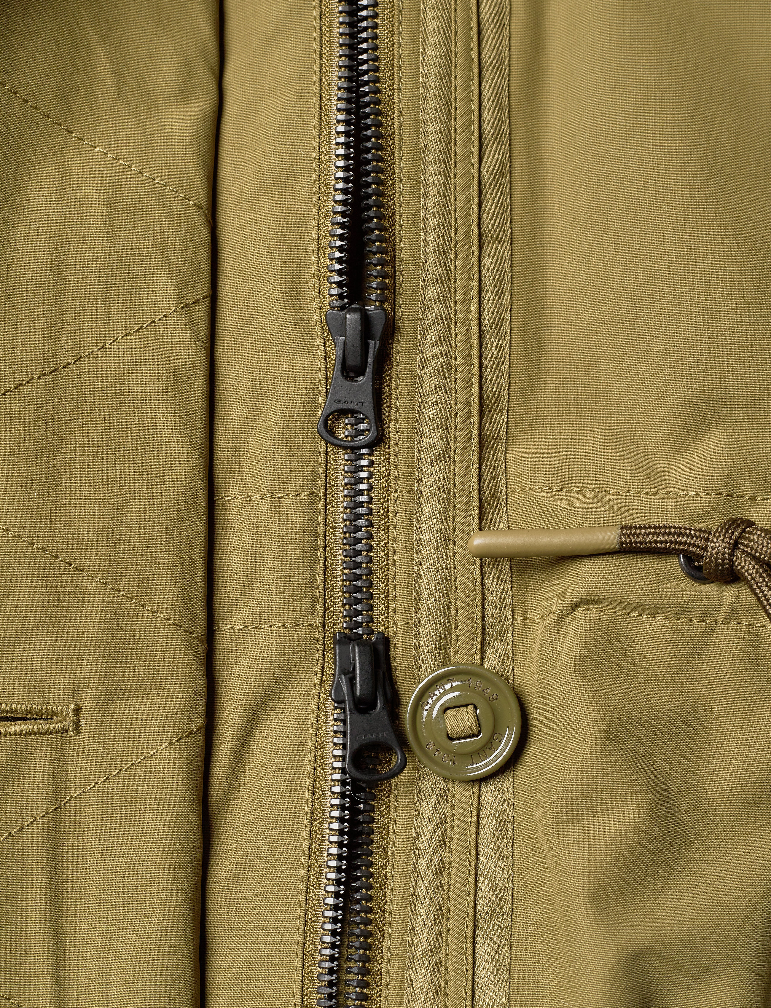 GANT - D1. WEEKEND OVERSIZED PARKA - olive green - 3