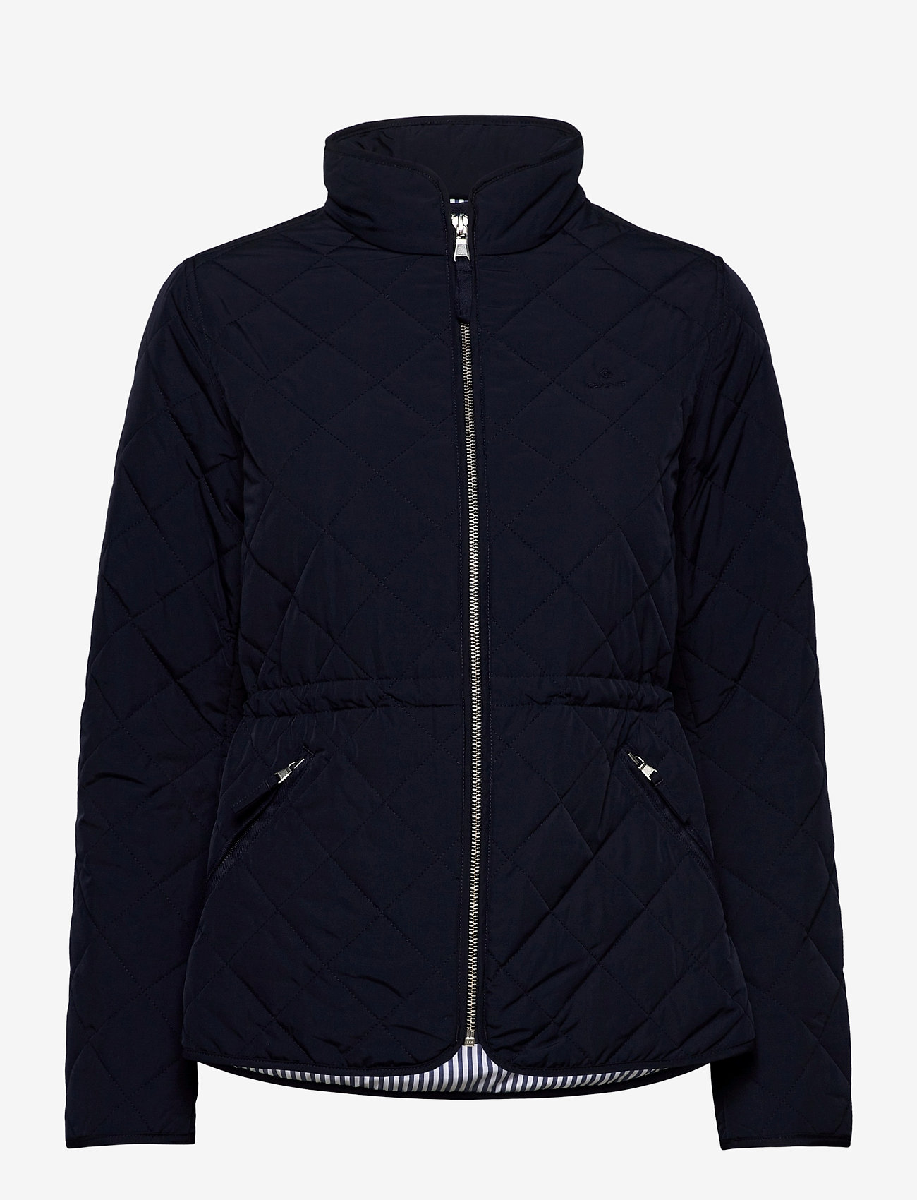 GANT - D1. QUILTED FITTED JACKET - evening blue - 1