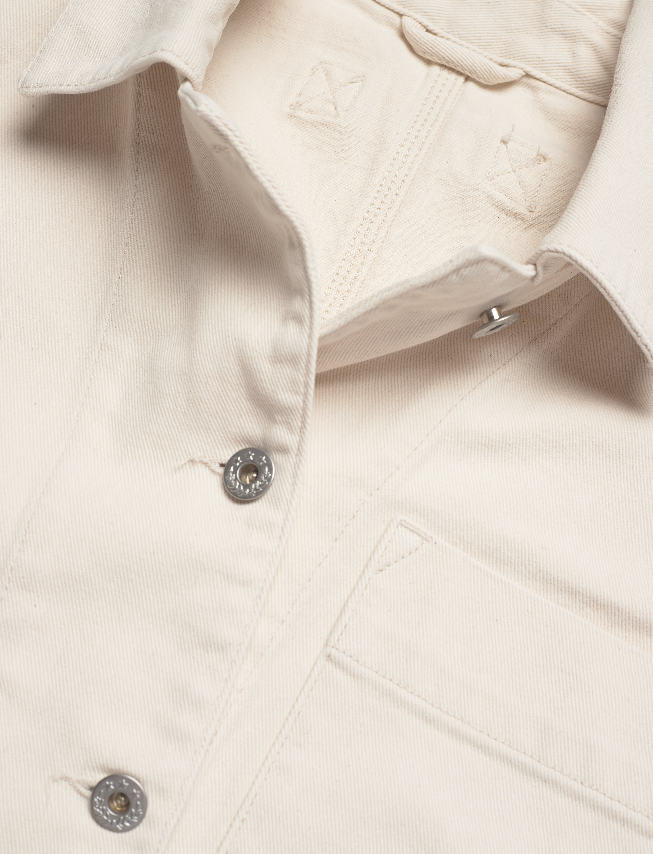 GANT - D1. COTTON SHIRT JACKET - eggshell - 2