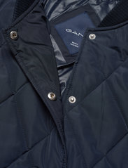 GANT - D2. QUILTED COACH JACKET - spring jackets - evening blue - 2