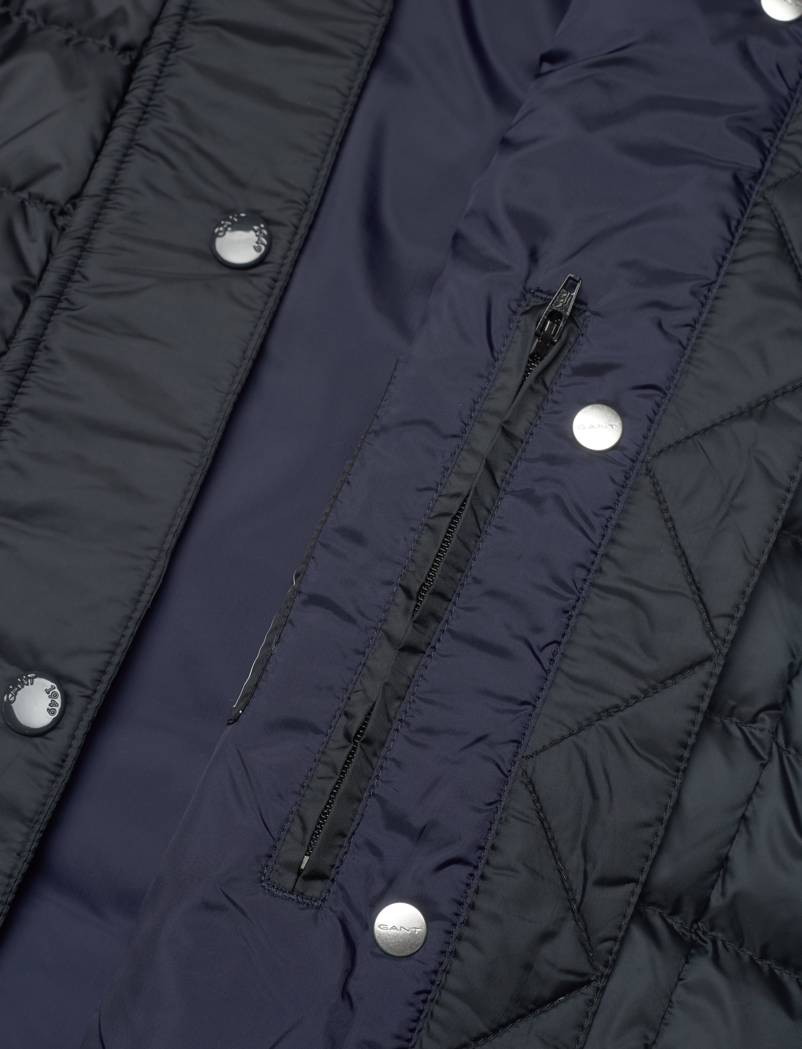 GANT - LIGHT DOWN GILET - black - 4