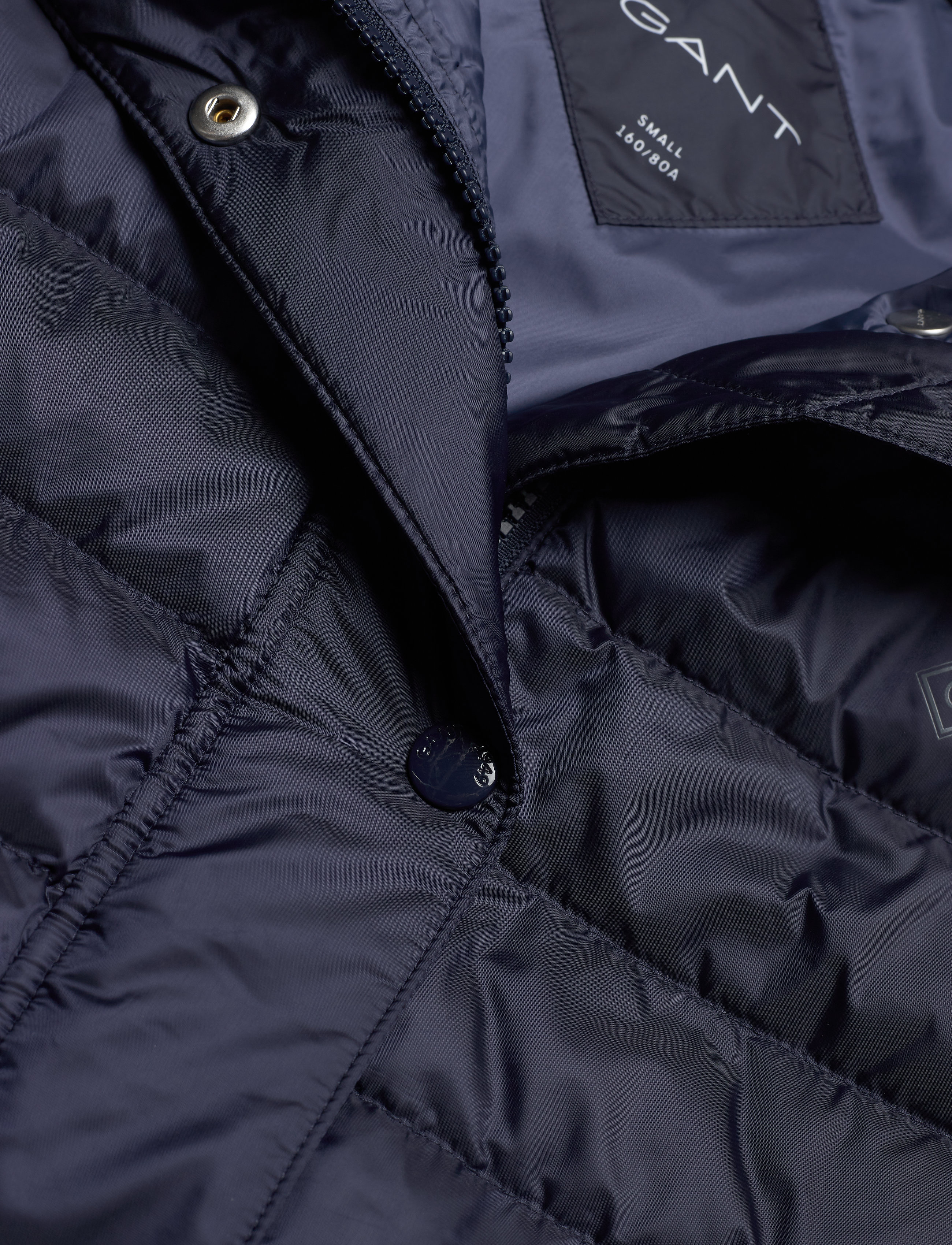 GANT - LIGHT DOWN GILET - evening blue - 2