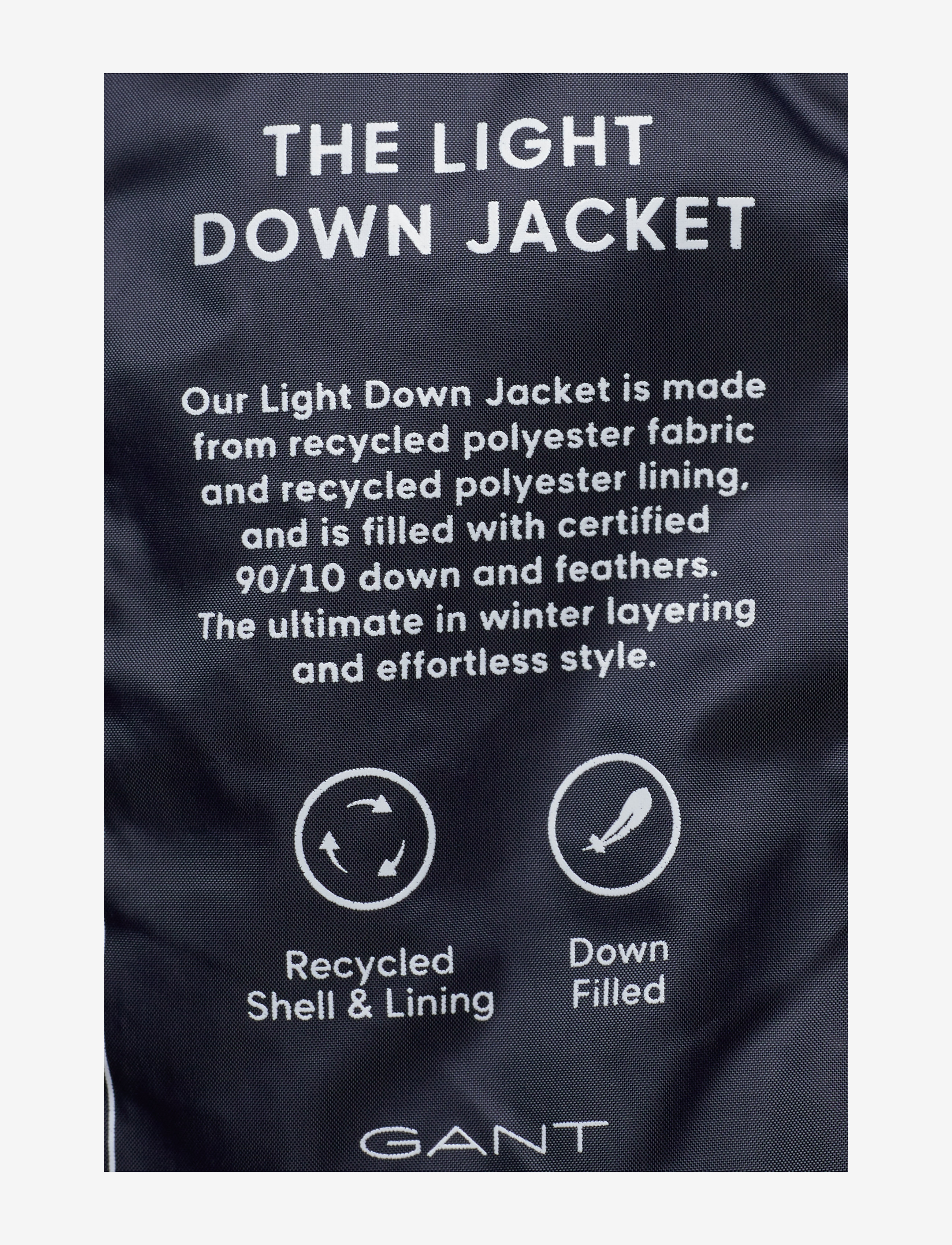 GANT - LIGHT DOWN JACKET - evening blue - 5