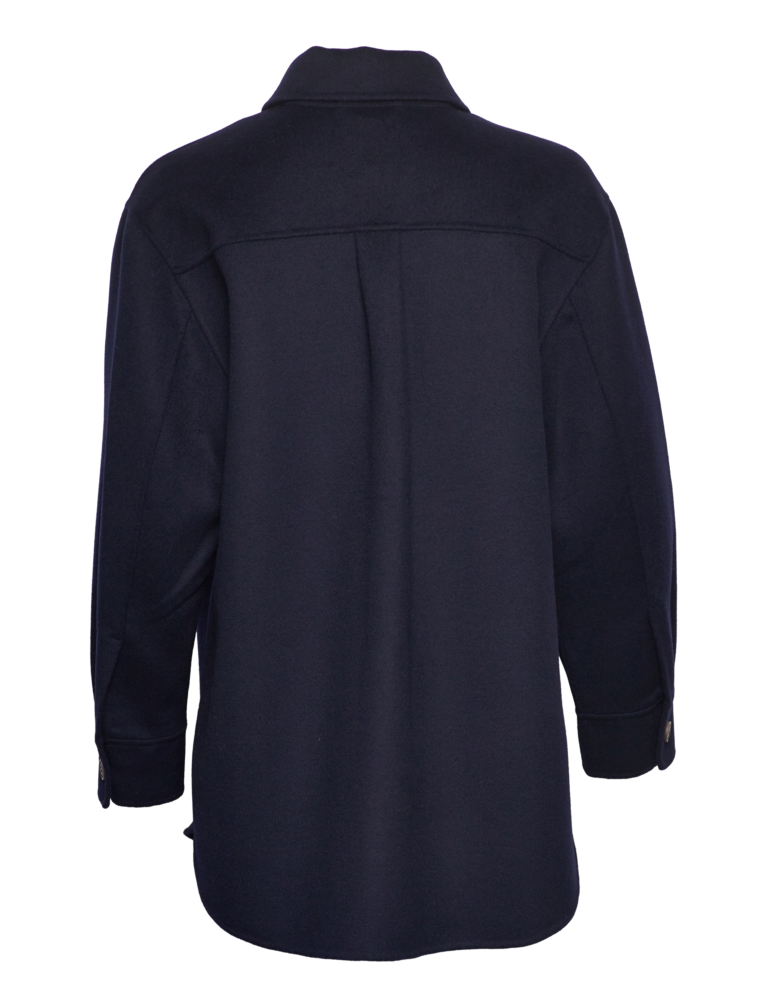 GANT - D2. HANDSTITCHED SHIRT JACKET - evening blue - 1