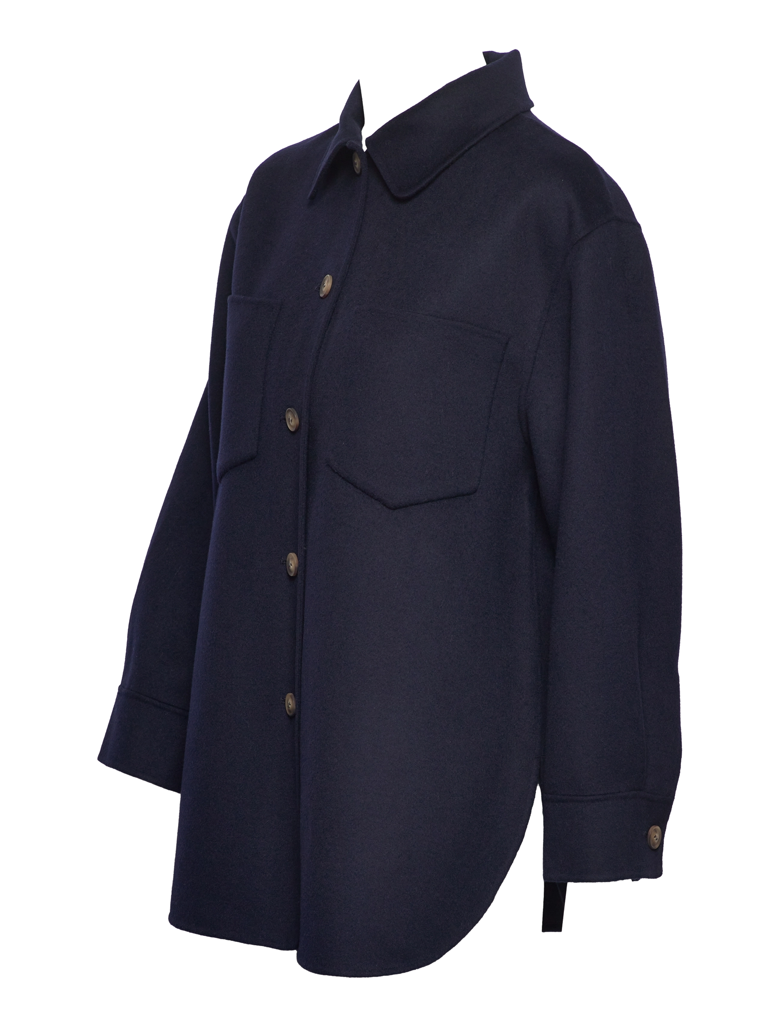 GANT - D2. HANDSTITCHED SHIRT JACKET - evening blue - 2