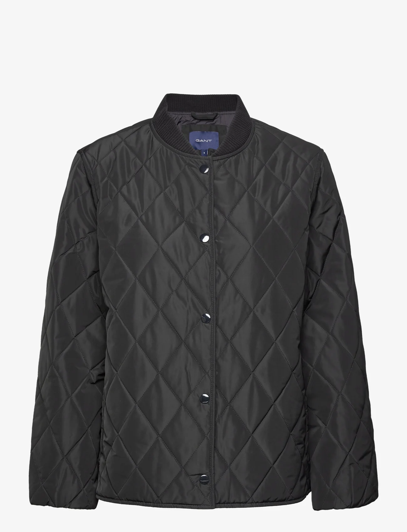 GANT - D1. QUILTED JACKET - quilted jackets - ebony black - 0