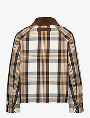 GANT - D1. CHECKED CROPPED JACKET - linen - 1