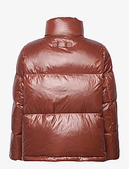 GANT - D1. CROPPED DOWN JACKET - winter jackets - cocoa bean - 1
