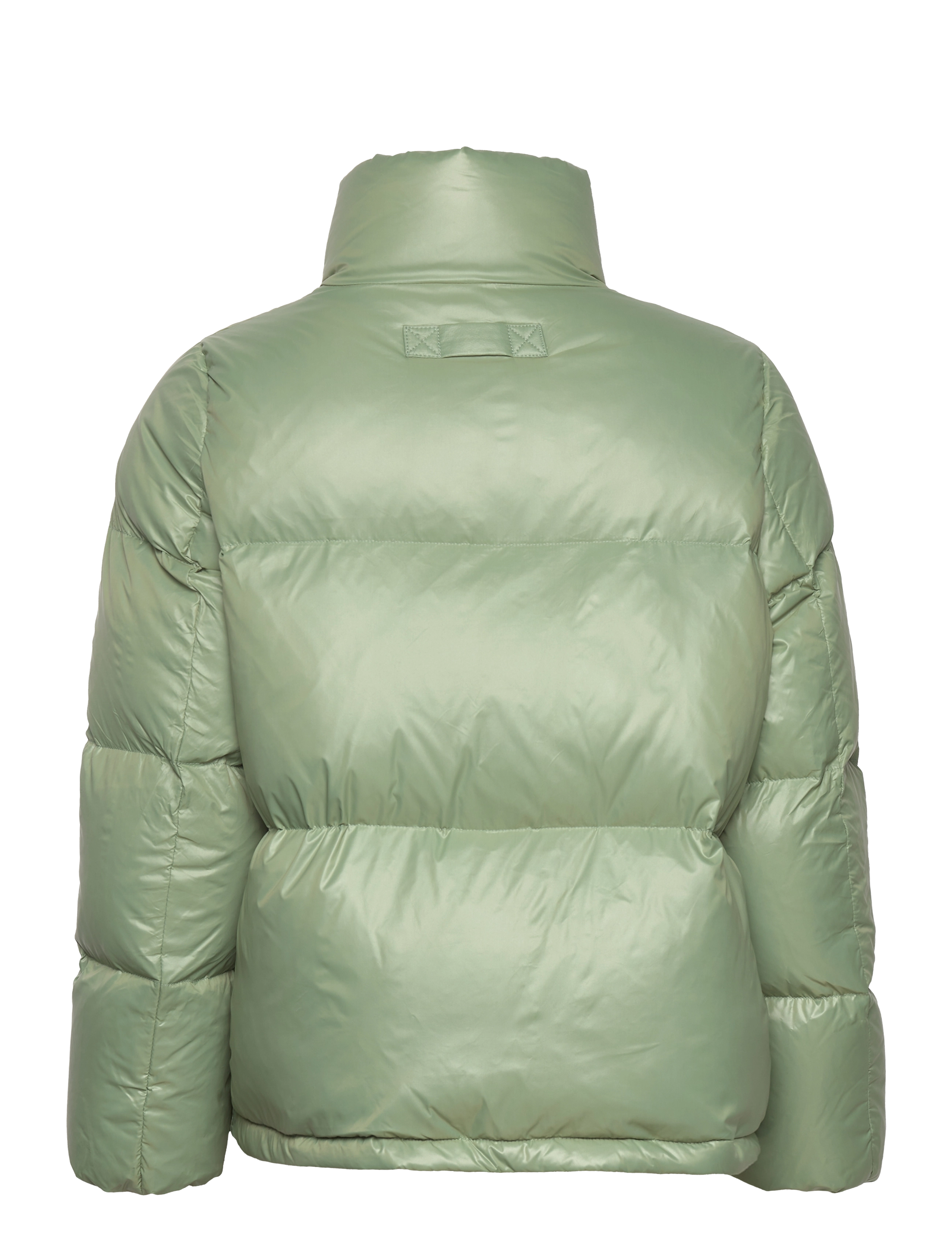 GANT - D1. CROPPED DOWN JACKET - kalamata green - 1
