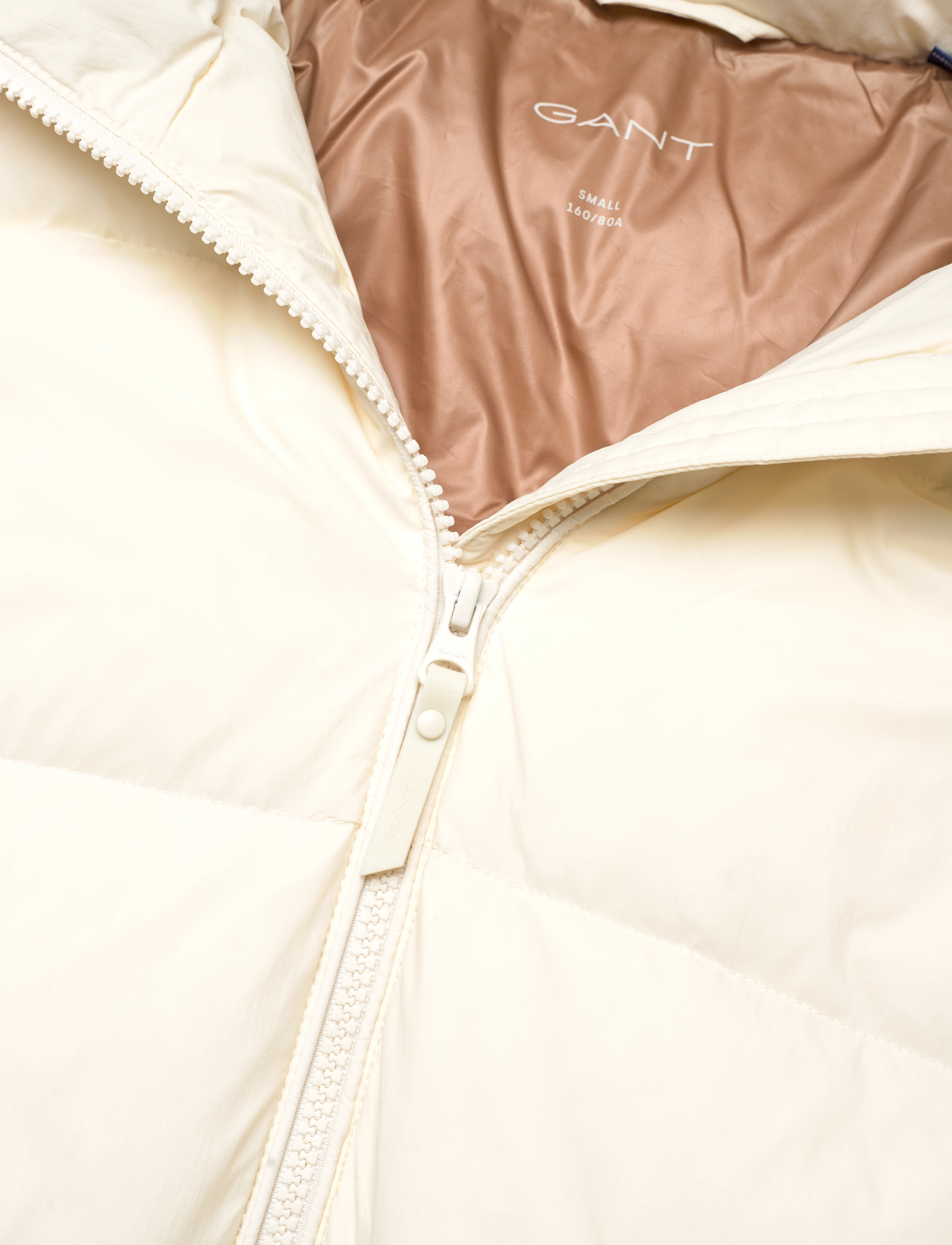 GANT - D2. MID LENGTH DOWN JACKET - cream - 2